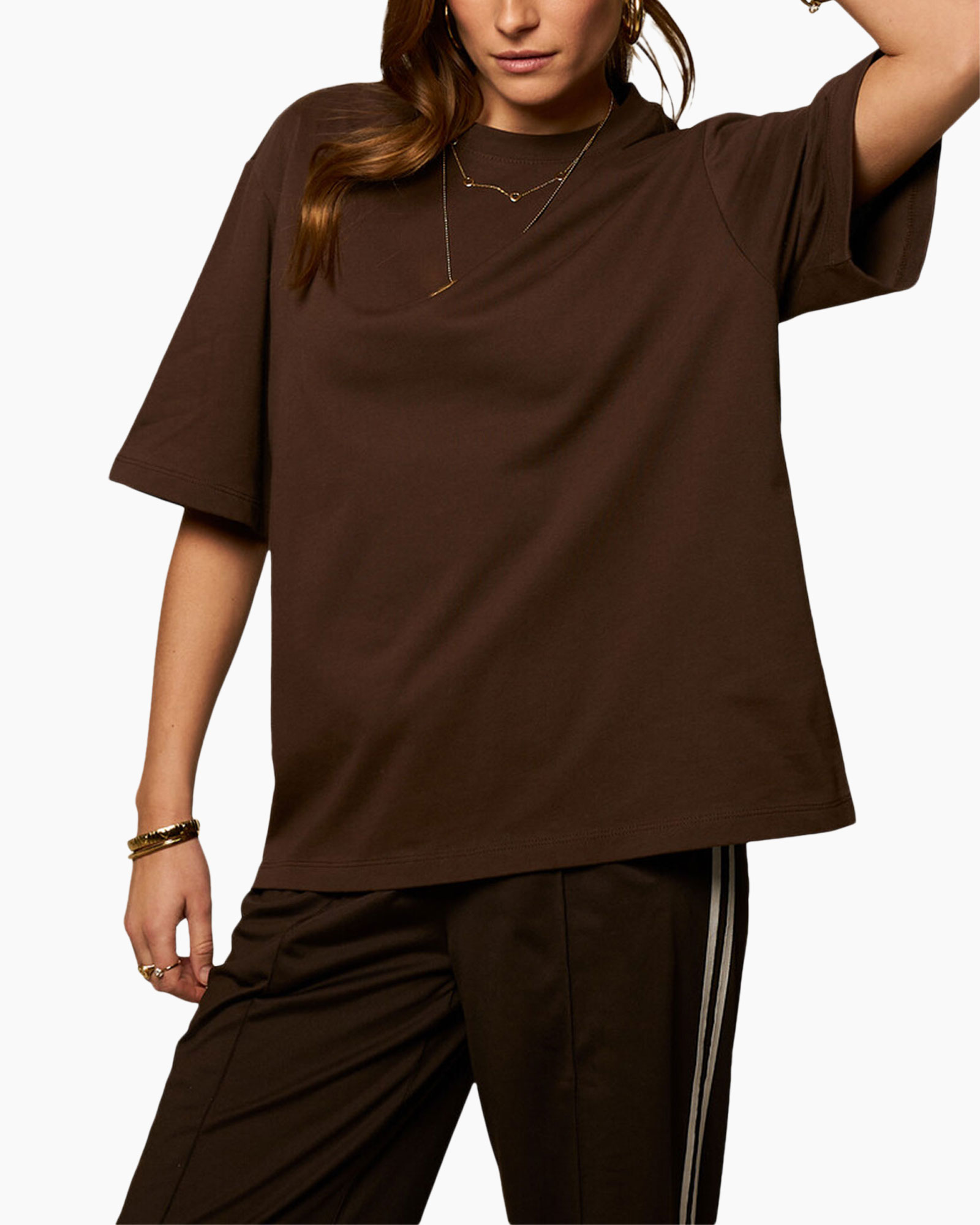T-shirt Oversized Basic Tee Bruin
