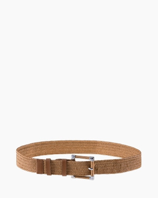 belt, fabric belt, adjustable, brown, textured