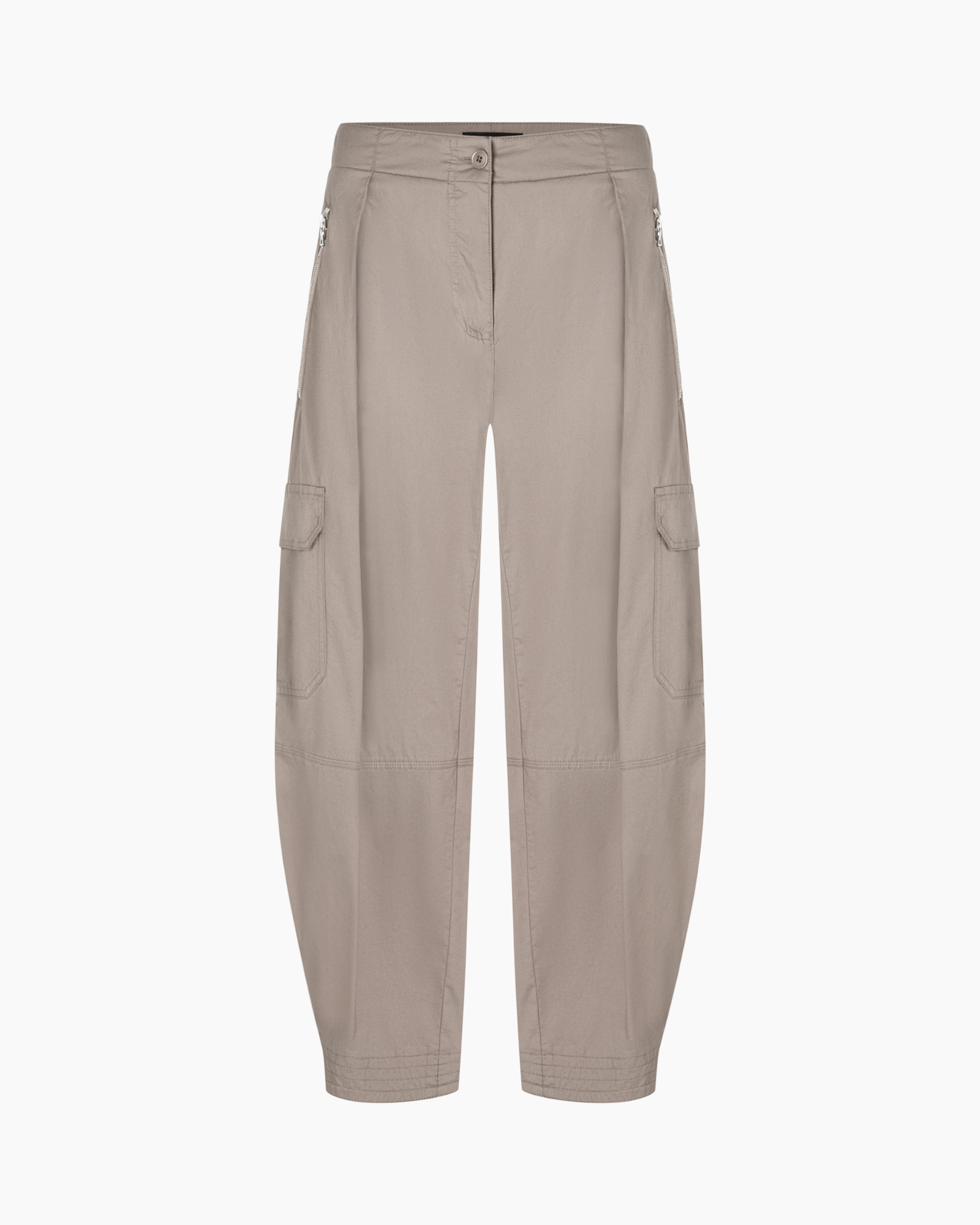 cargo pants, beige, twill, cargo pockets, button fly