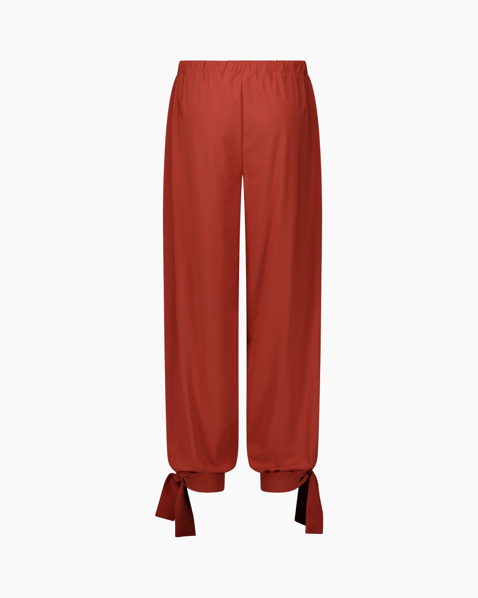 pants, trousers, red, drawstring, ankle-ties