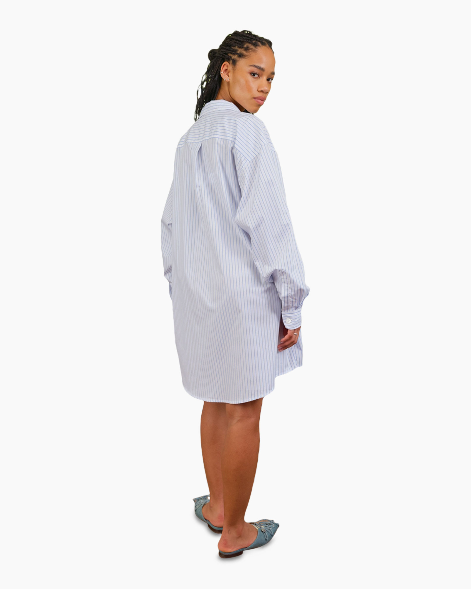 Coat, Lab Coat, Person, Shirt, Shoe