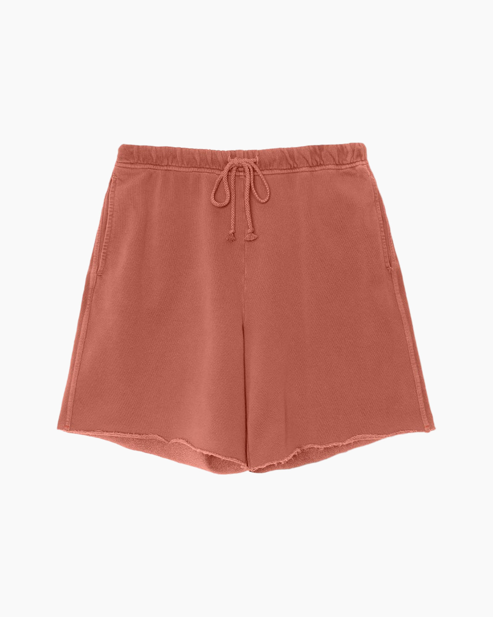 shorts, drawstring, waistband, warm red, soft fabric