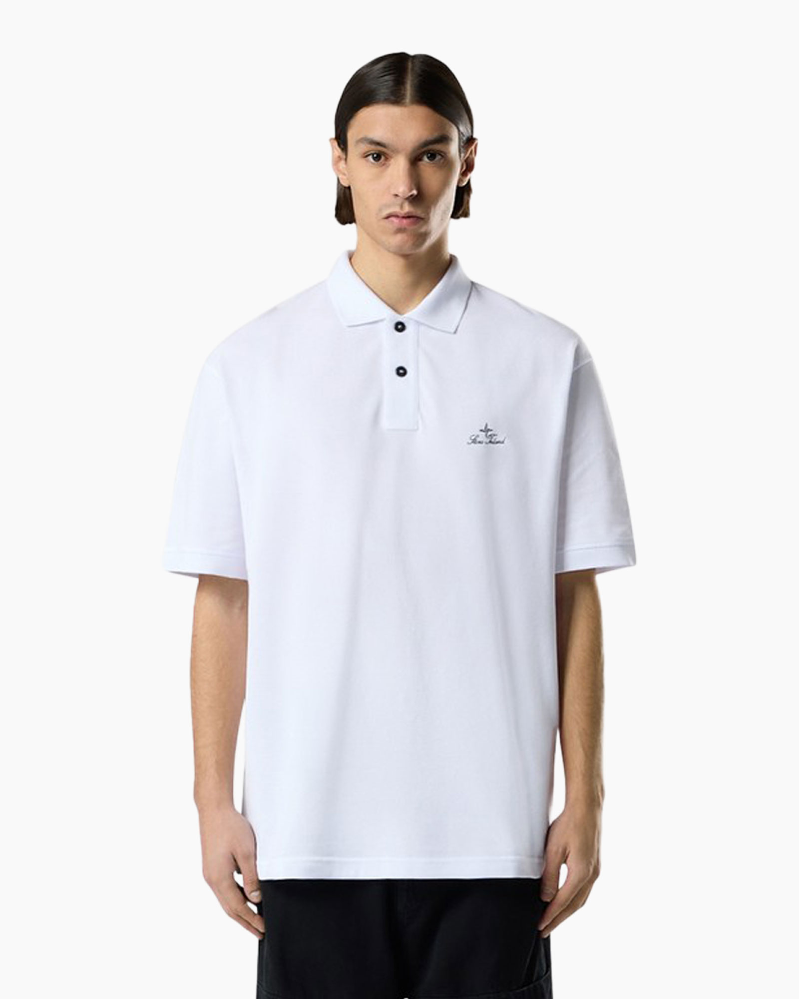 Polo Organic Cotton Pique Wit