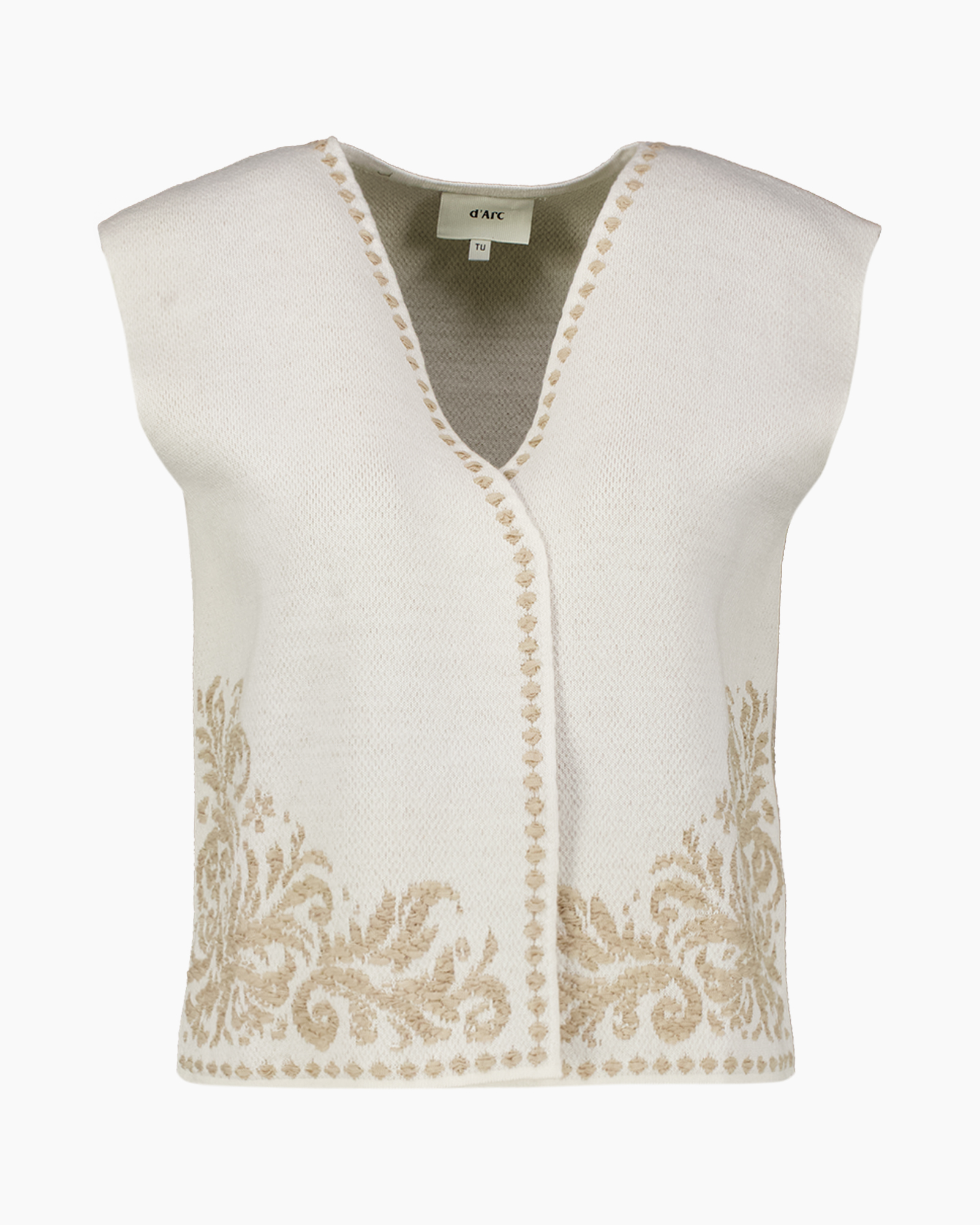 Gilet Lenno Ecru
