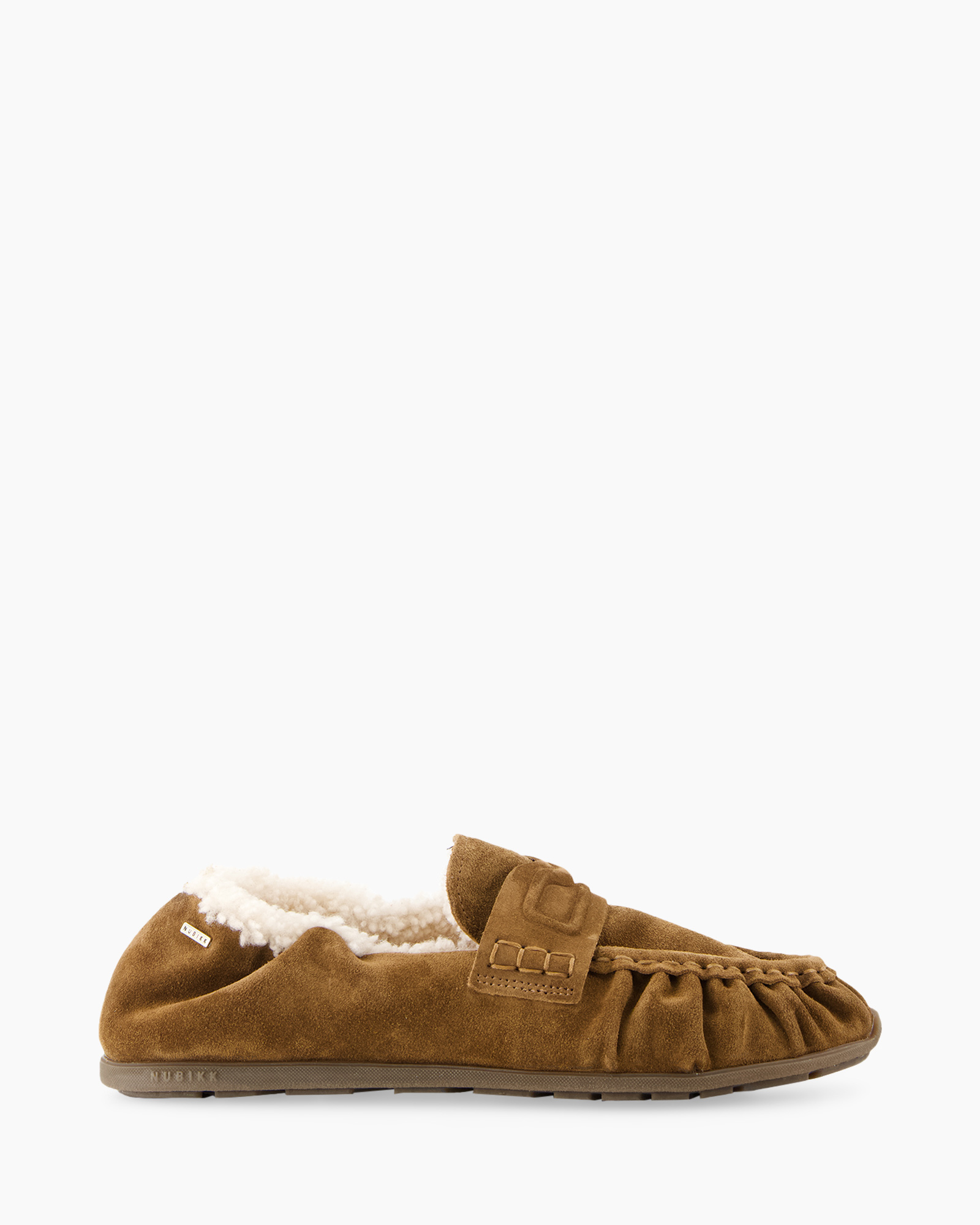 Loafer Riley Mio Fur Donker Bruin
