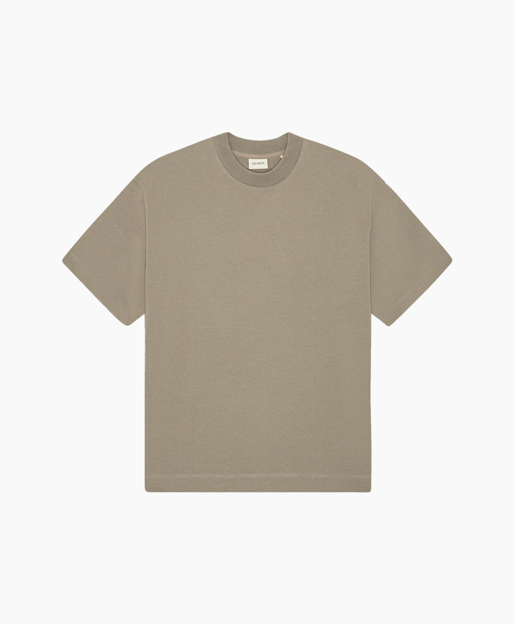T-shirt Korte Mouw Carl Zand