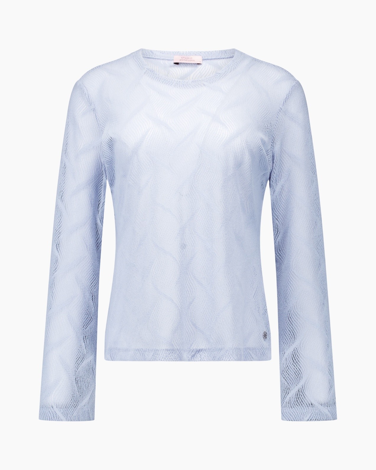 knit, sweater, light blue, textured, long sleeves