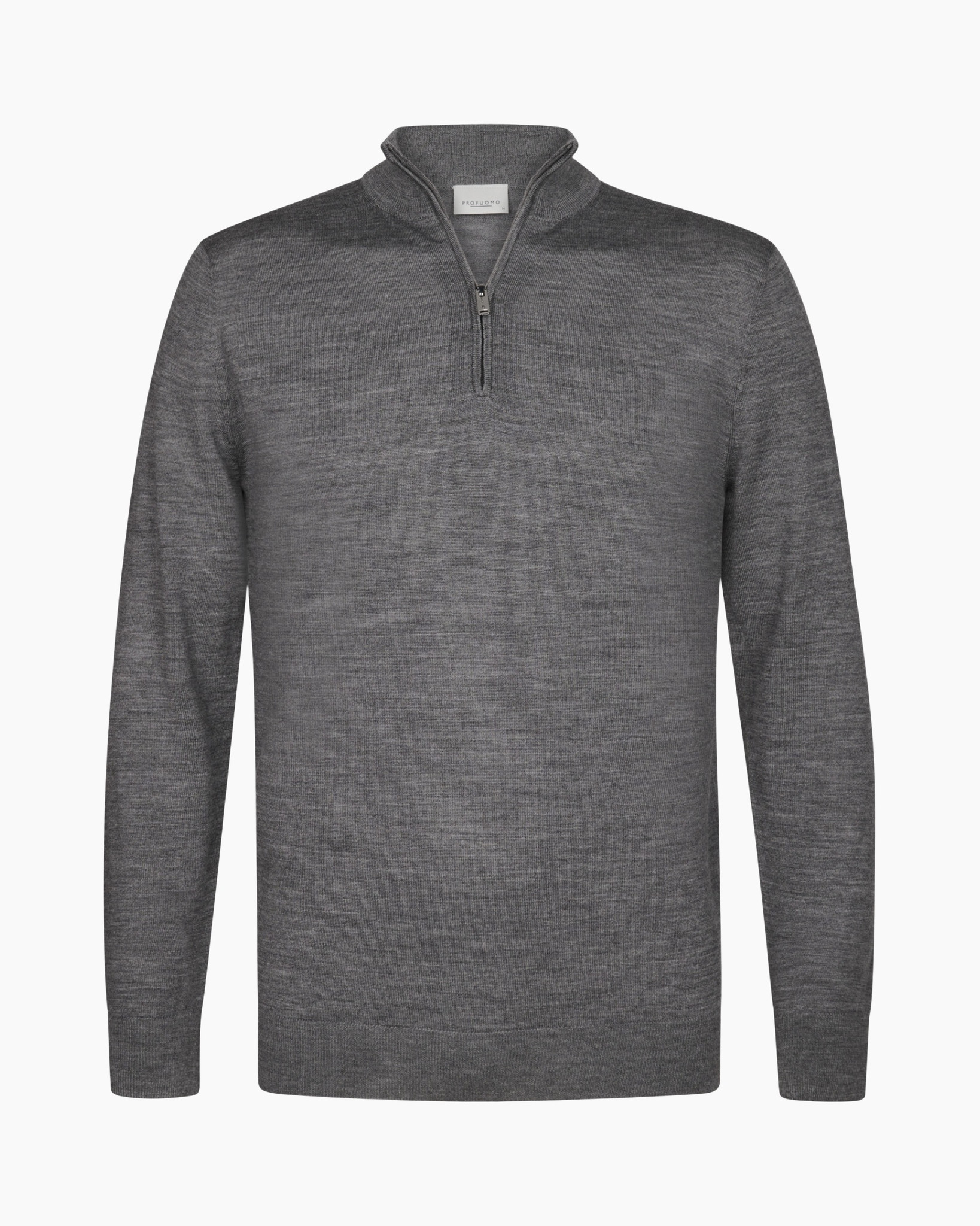 pullover, half-zip, gray, knit, sweater