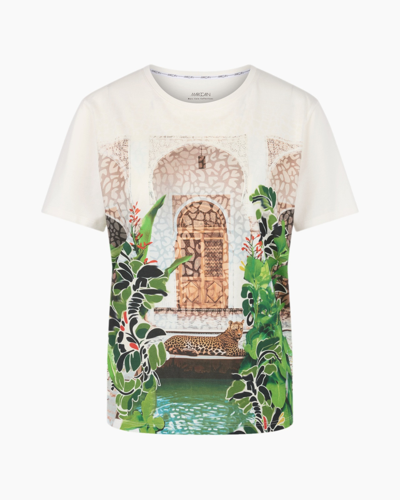 tshirt, graphic, short sleeve, leopard, pattern
