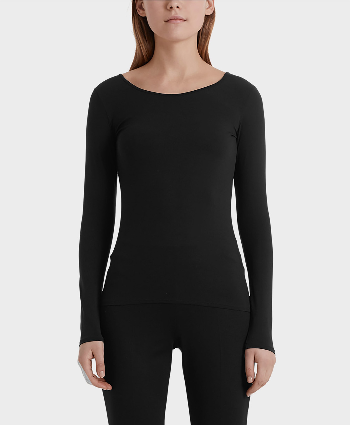 Longsleeve +e 48.35 J03 Zwart