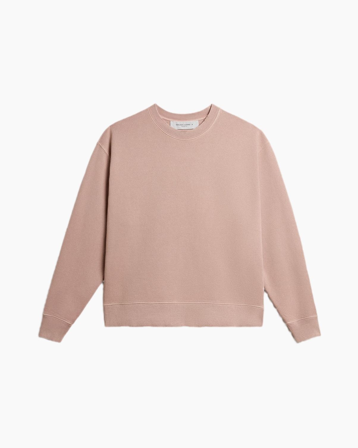 sweatshirt, pullover, pink, long-sleeve, crew-neck