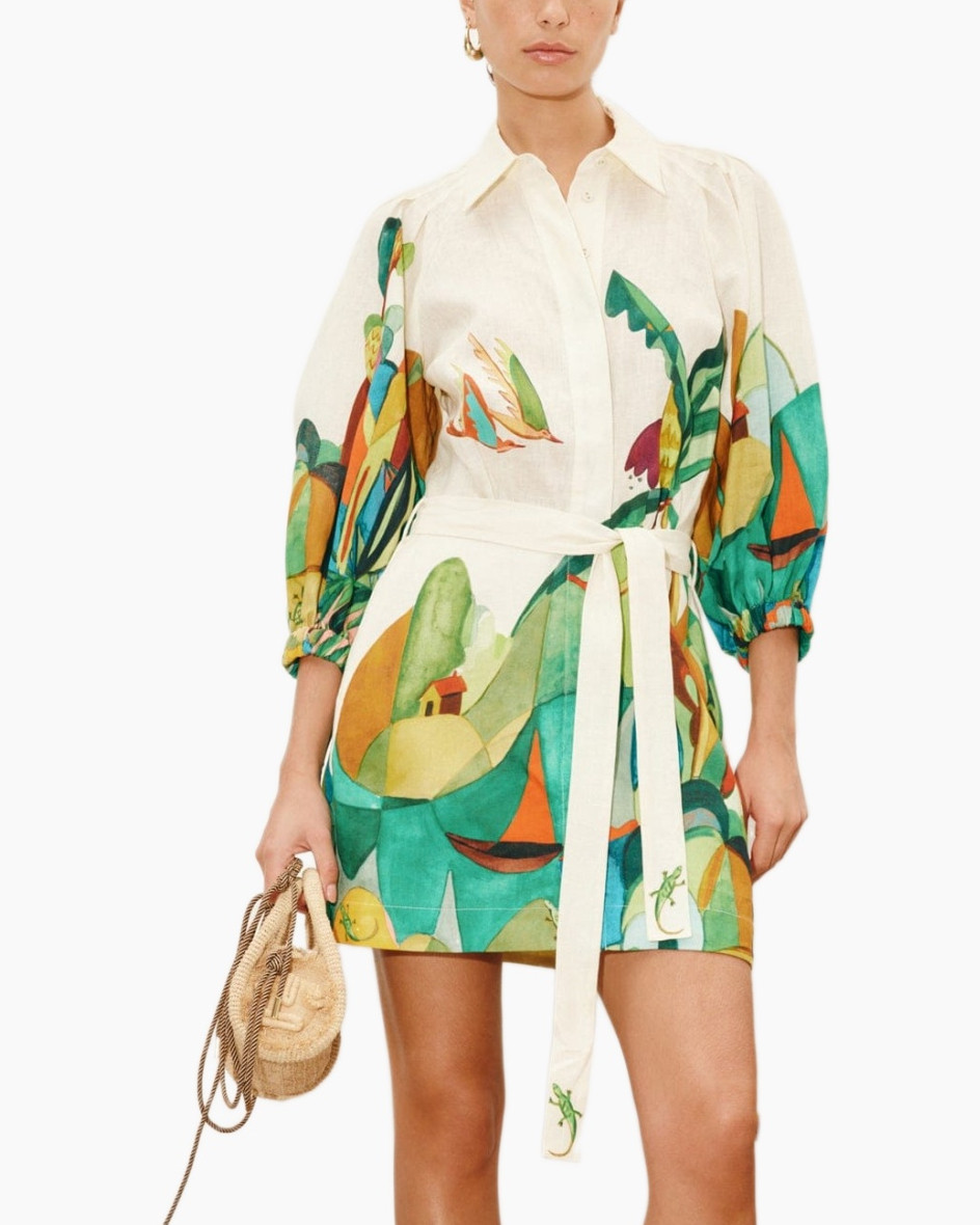 Beachwear, Blouse, Dress, Person, Woman