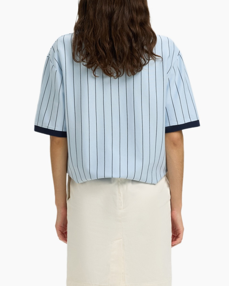 Blouse, Shirt, T-Shirt, Person, Woman