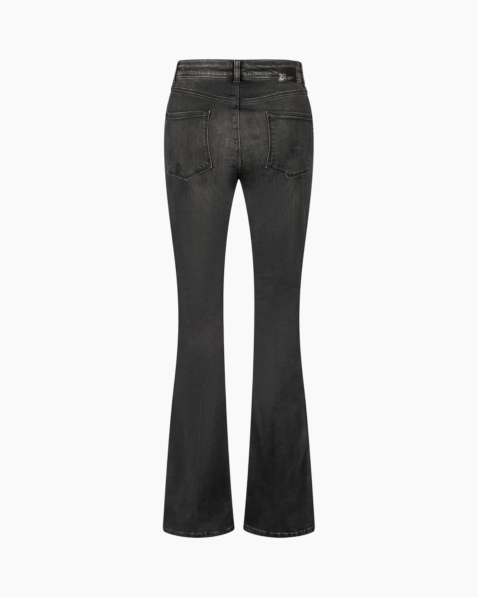 jeans, flare pants, denim, distressed, black wash