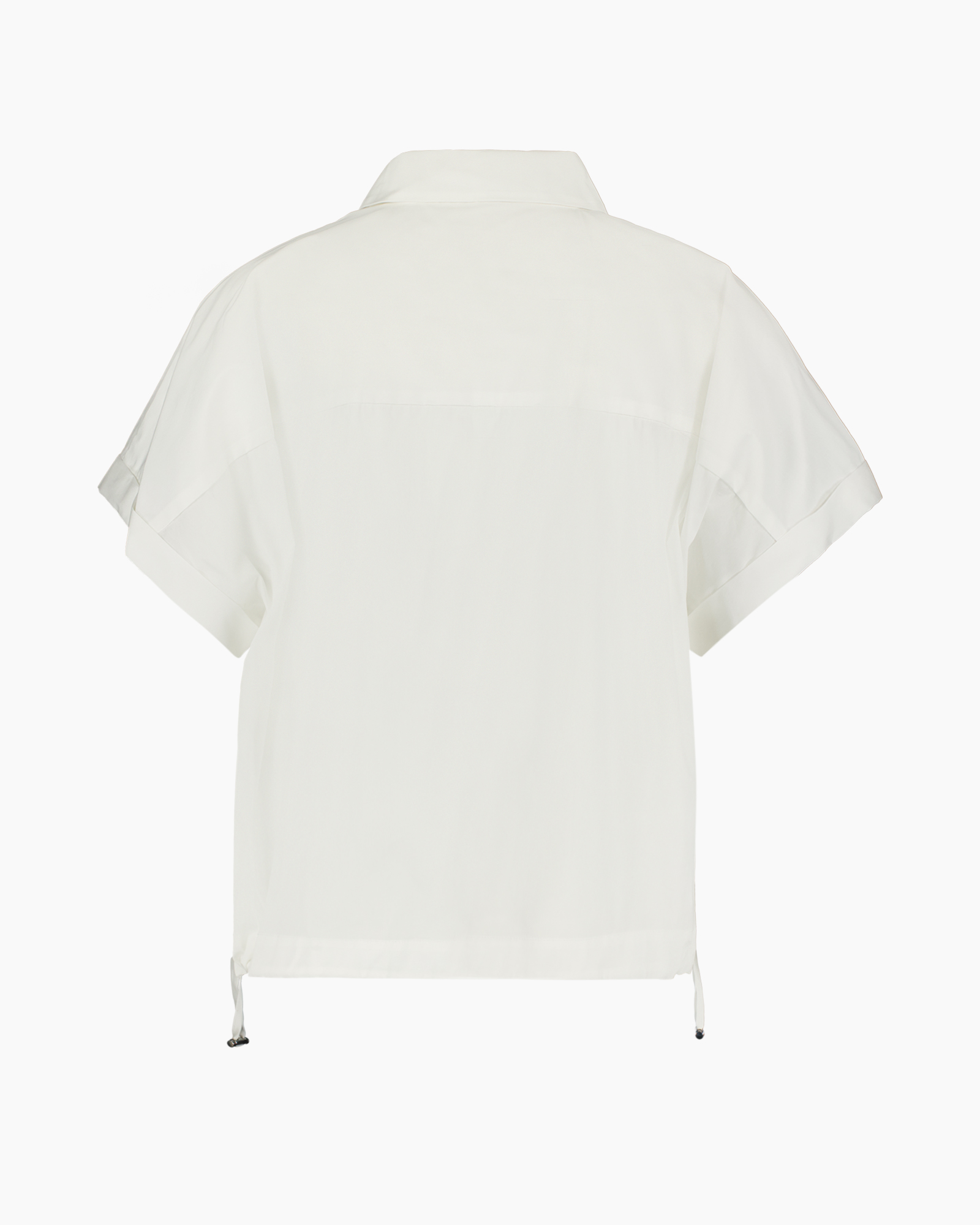 shirt, short-sleeve, white, button-down, pockets