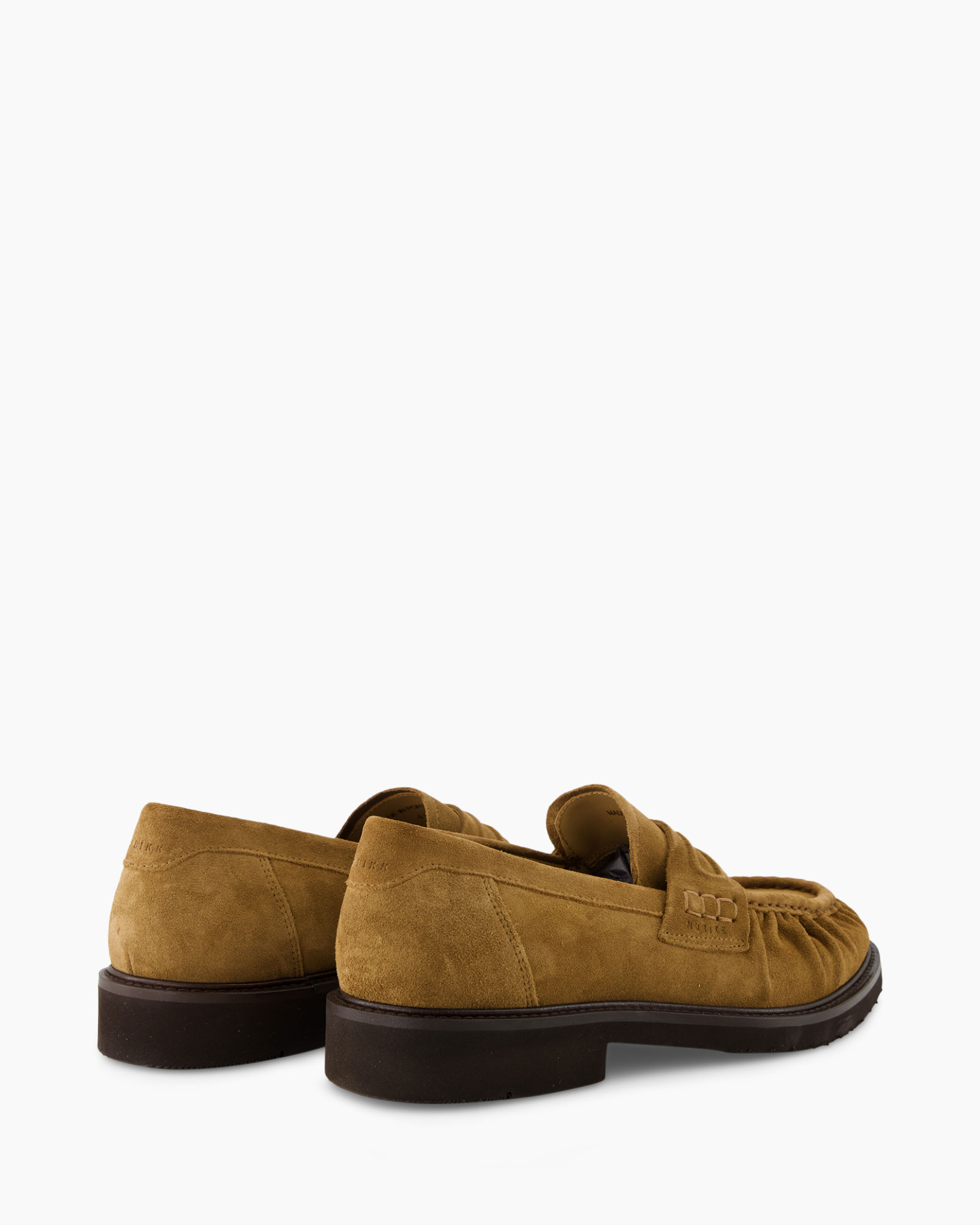 loafers, suede, brown, moccasin, driven-sole