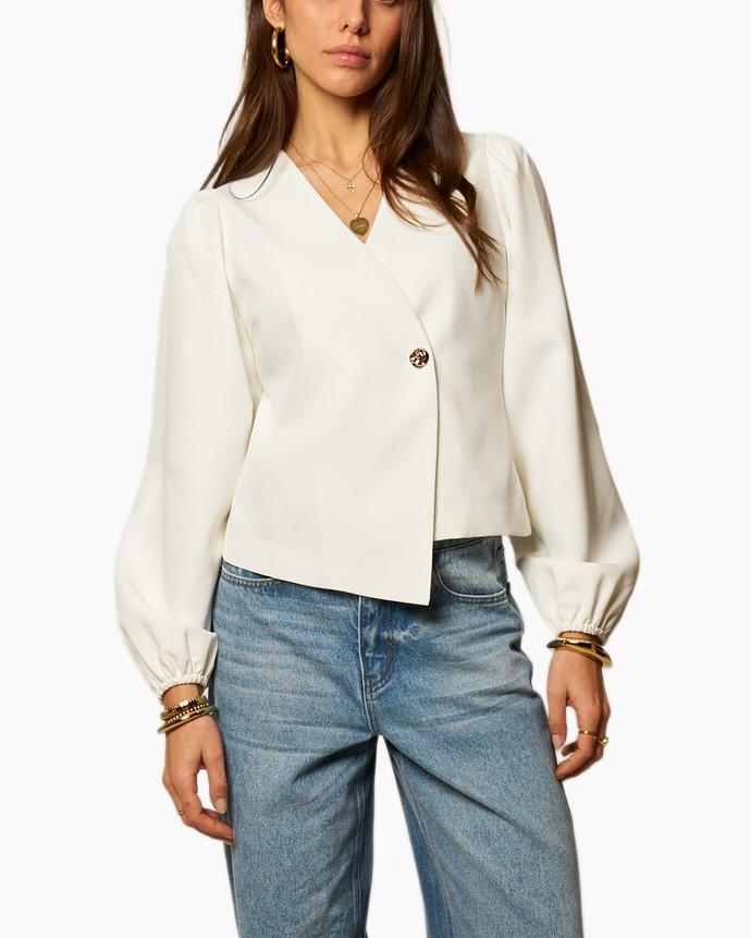 Blouse, Blazer, Coat, Jacket, Shirt