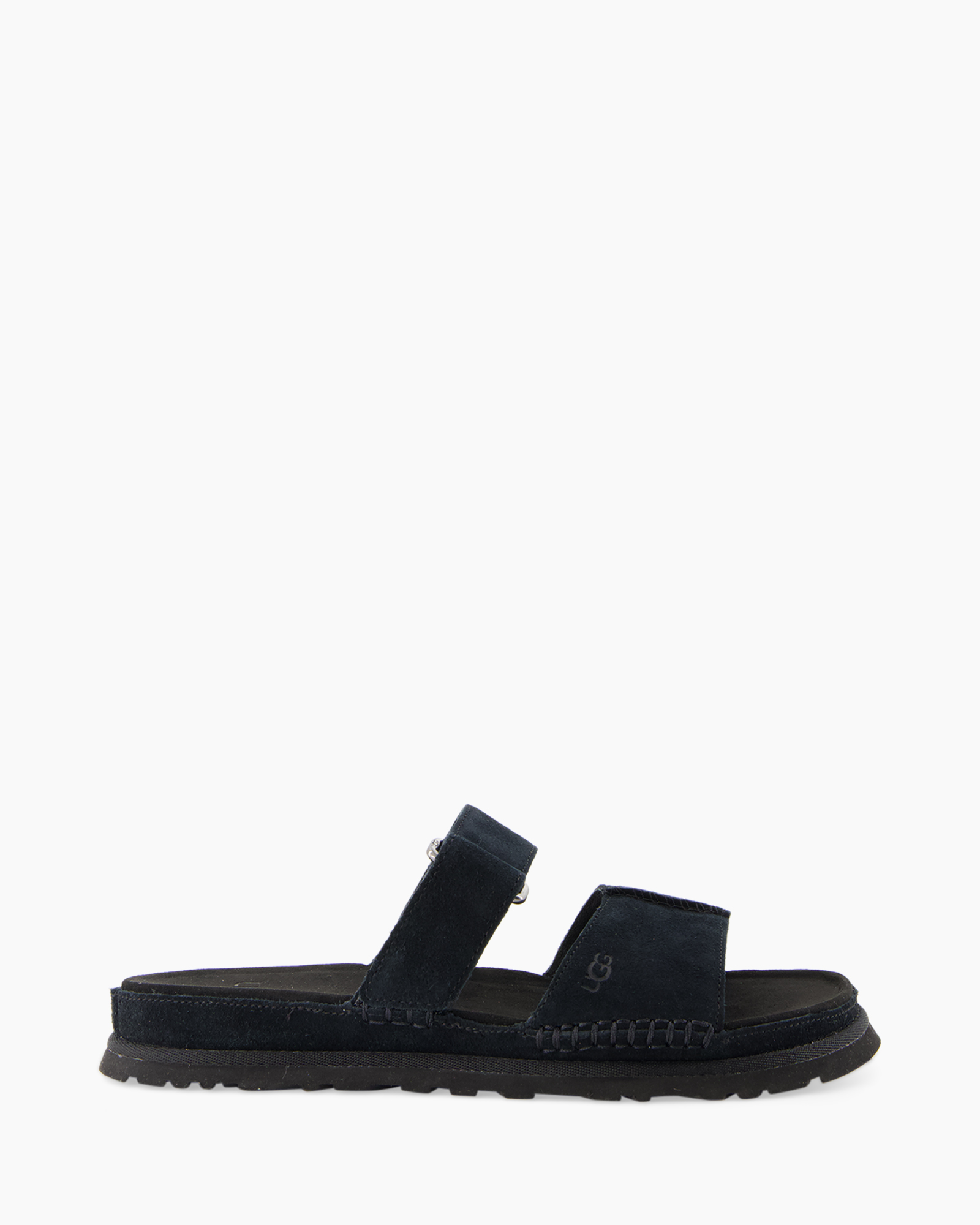 slip-on, sandals, two-strap, open-toe, foam sole