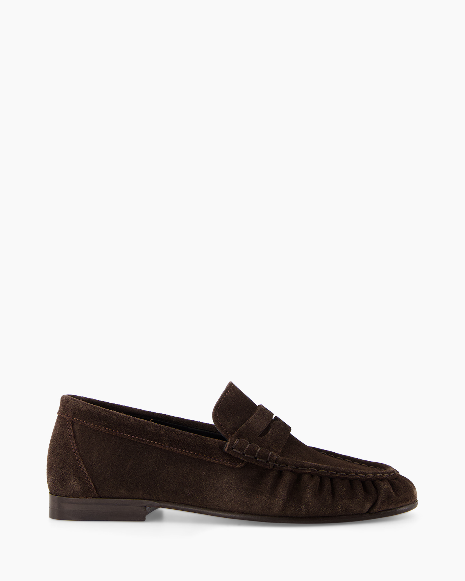 Loafer Penny Wrinkle Donker Bruin