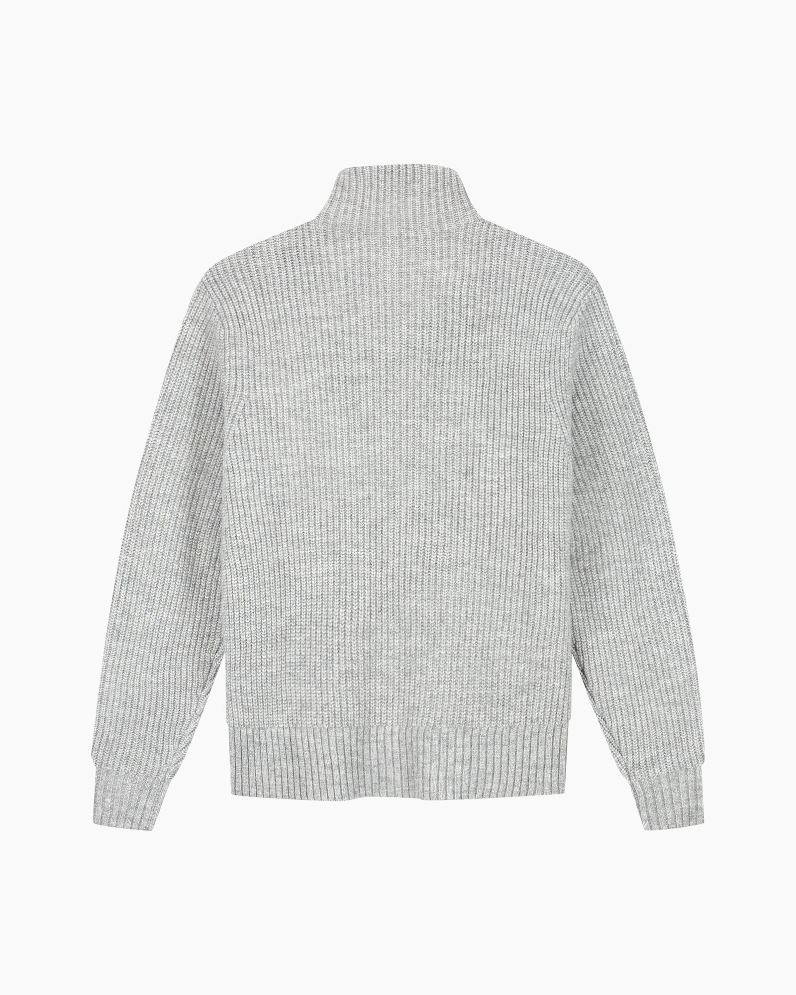 turtleneck, knit sweater, gray,  ribbed, long sleeve