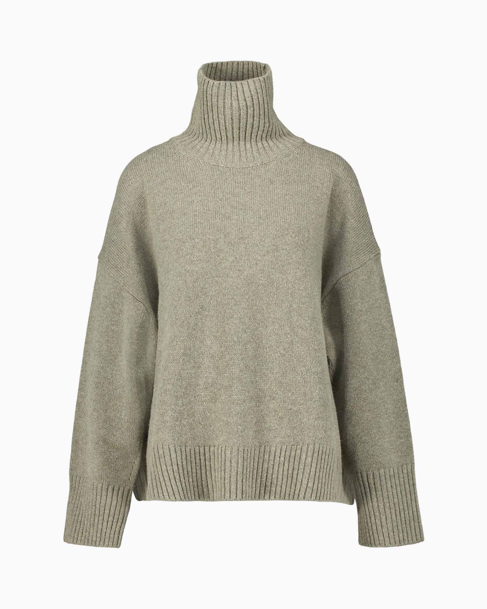 turtleneck, knit, sweater, beige, pullover