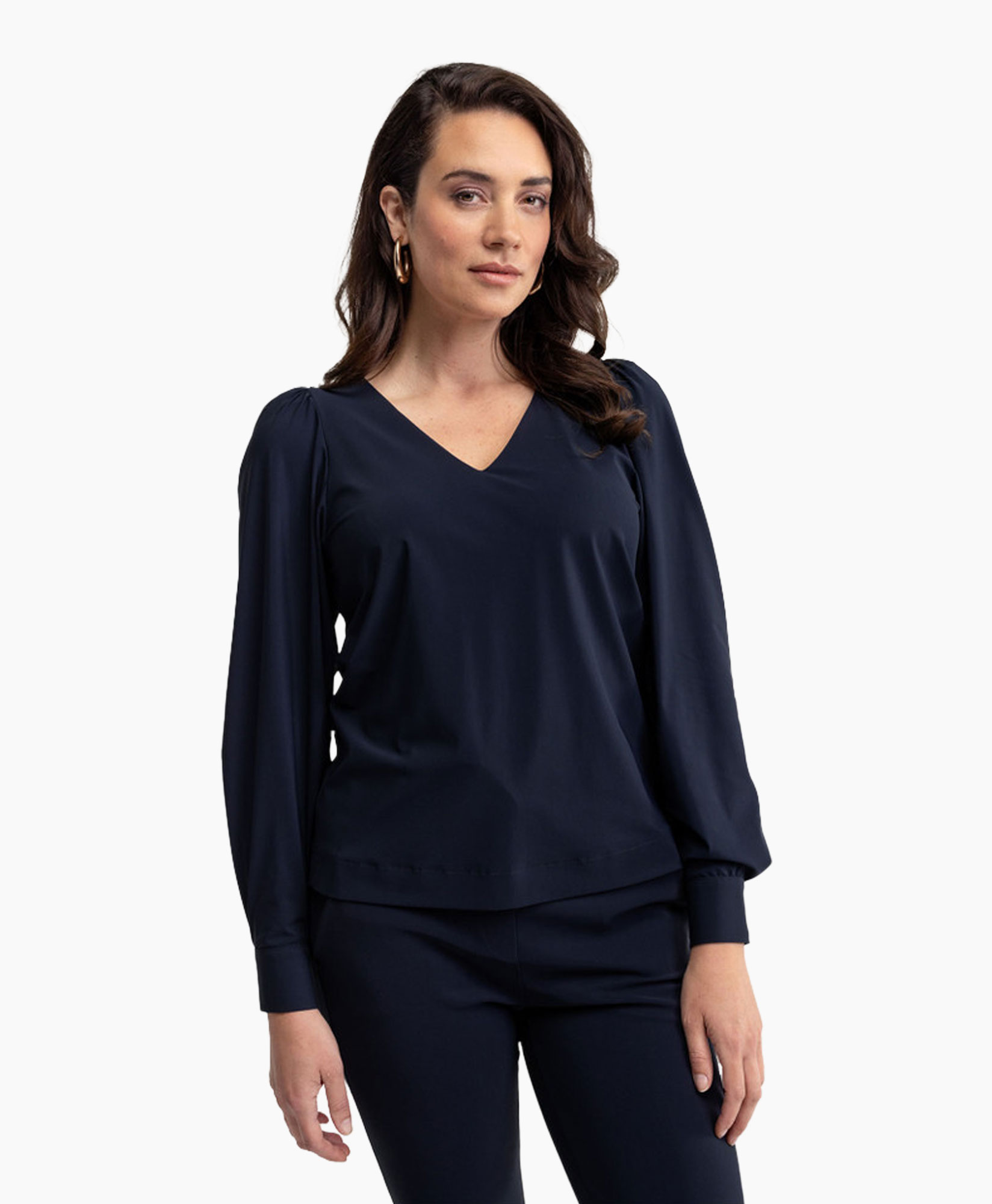 Top Les Donker Blauw