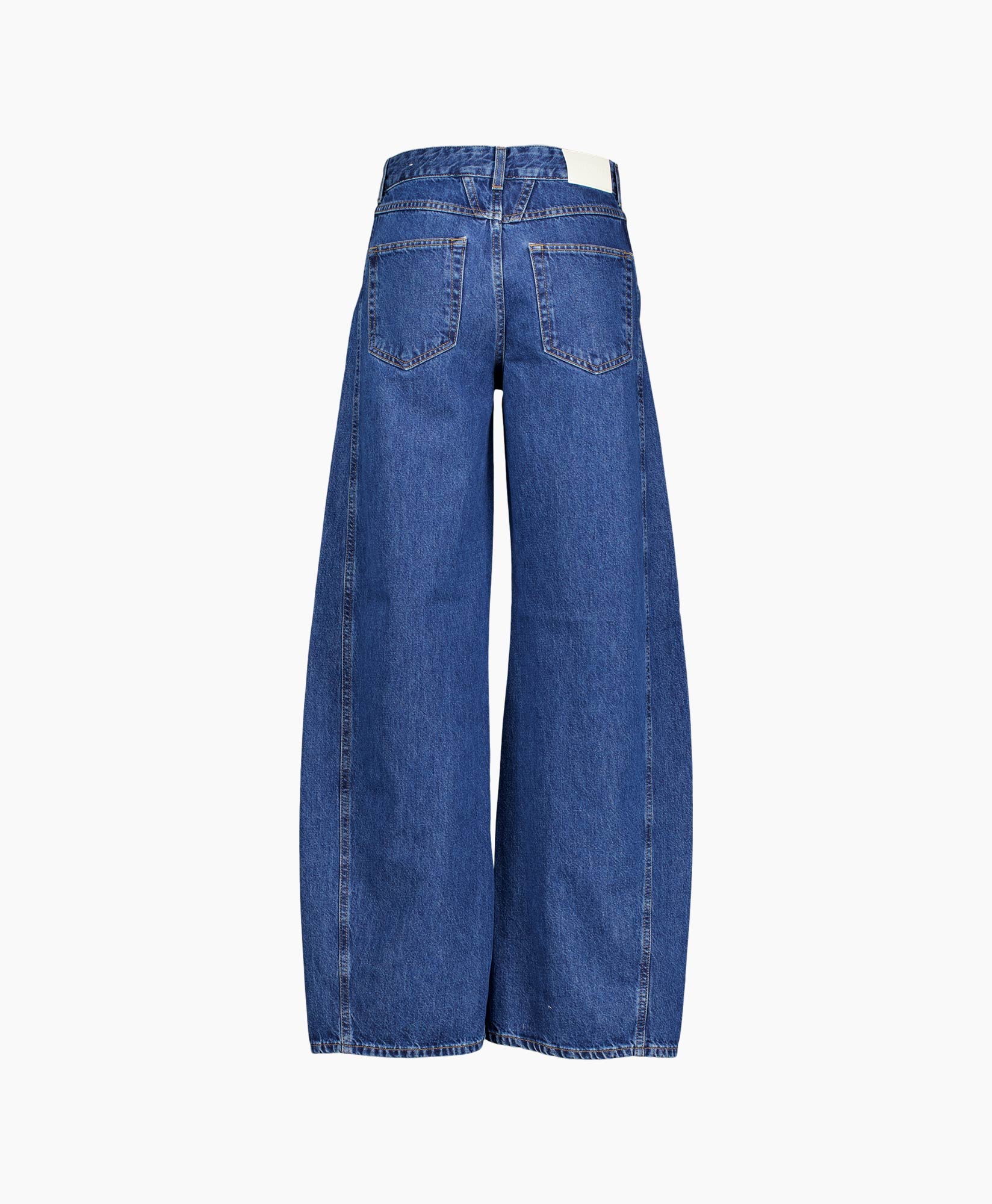 jeans, wide-leg, denim, blue, pants