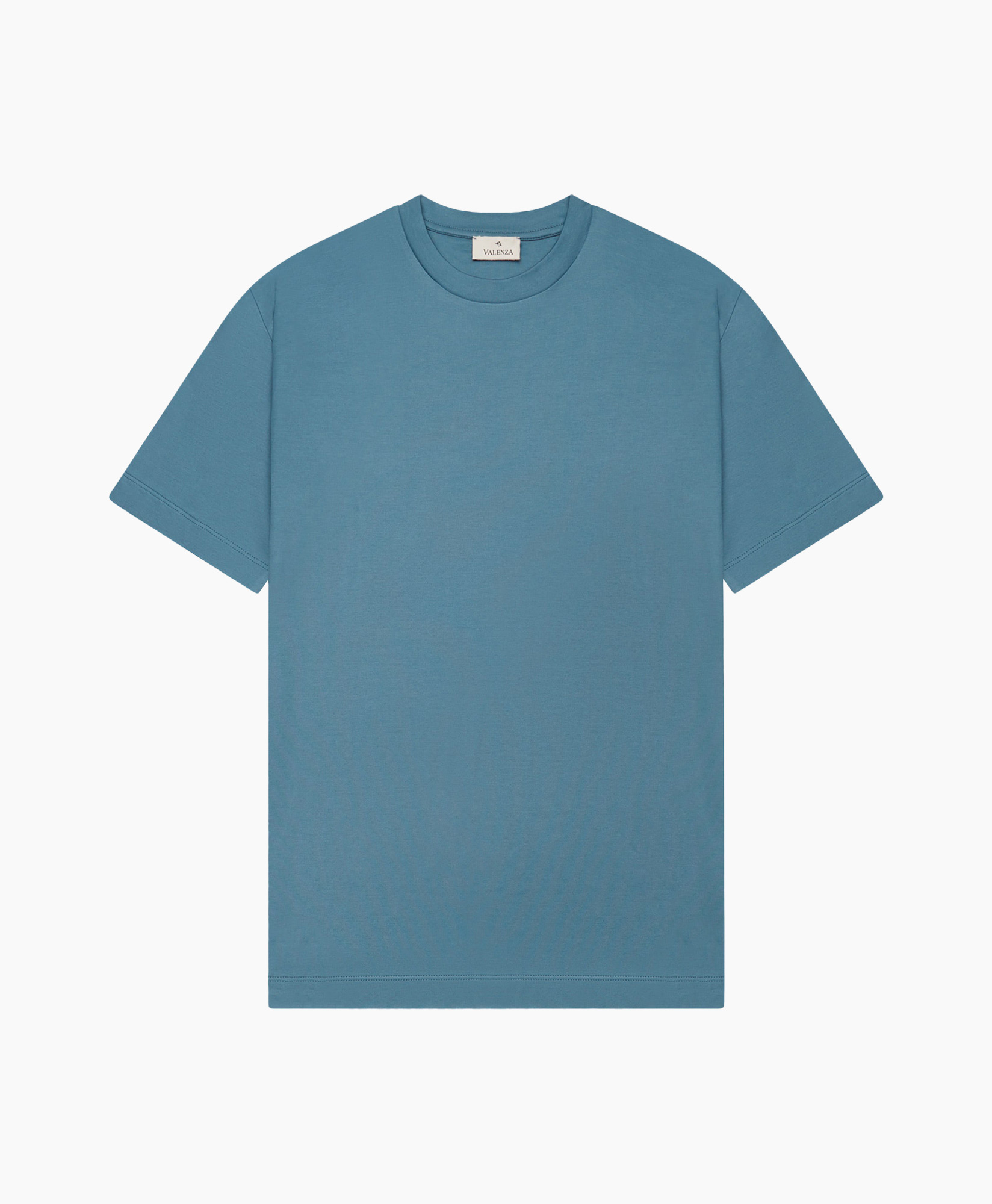 T-shirt Interlock Supima Petrol