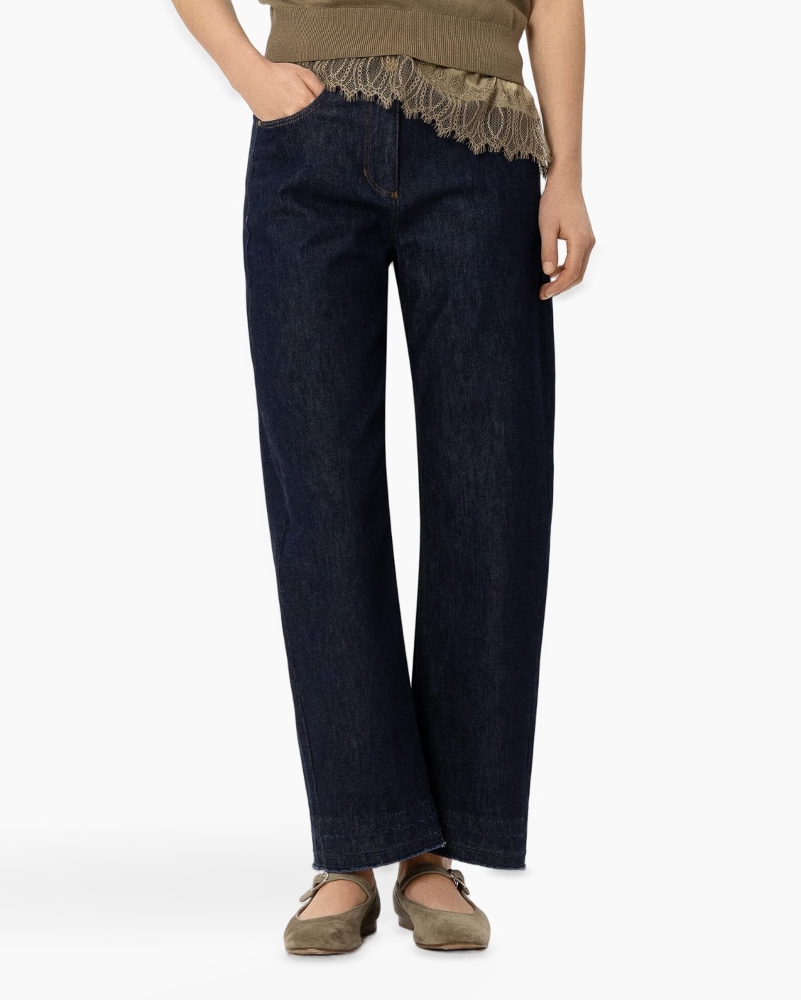 denim, jeans, wide-leg, blue, pants