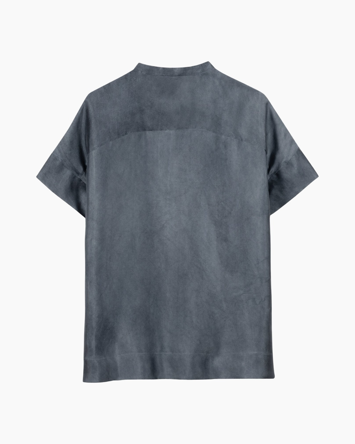 t-shirt, short sleeve, solid, gray, cotton