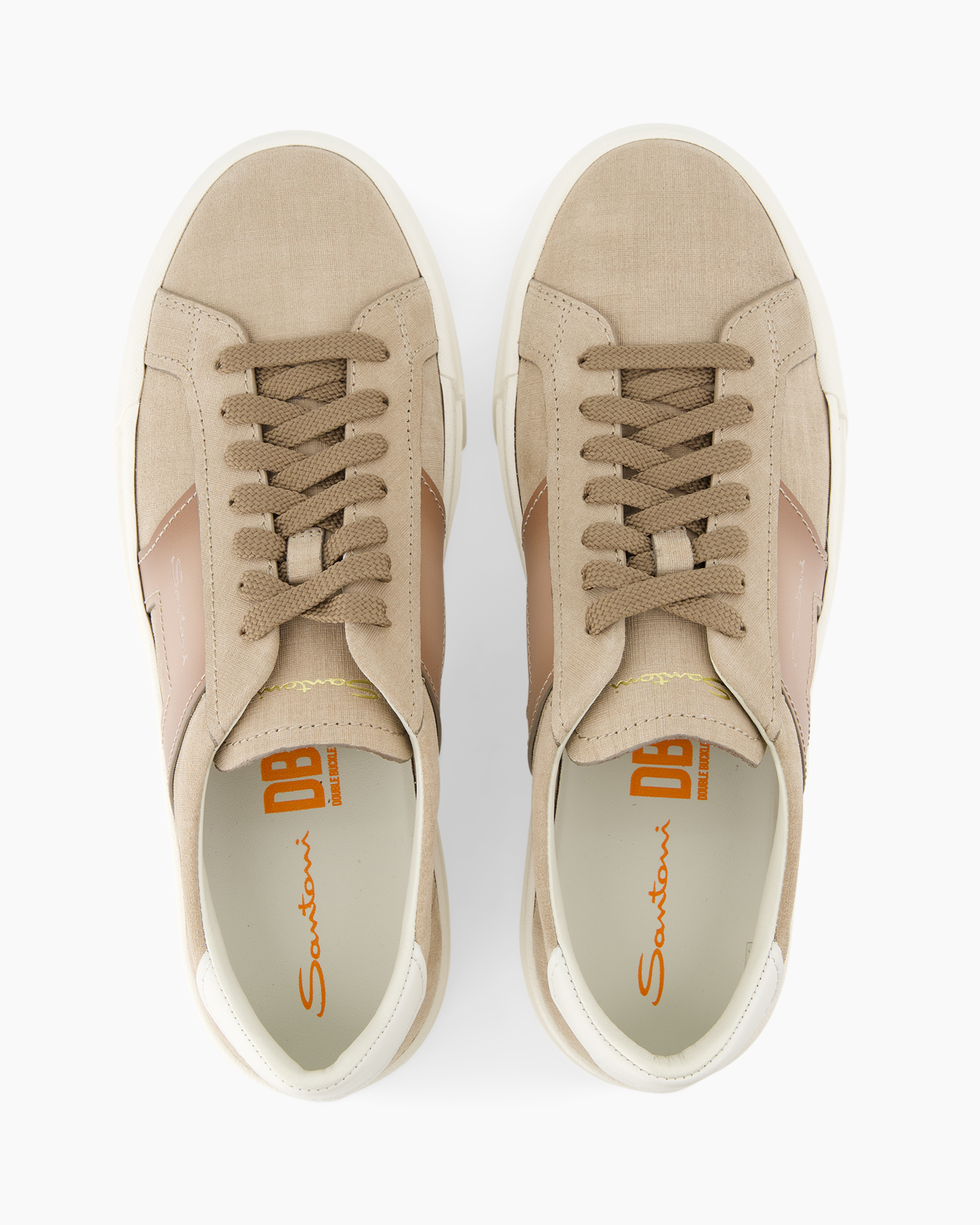sneakers, beige, lace-up, canvas, low-top