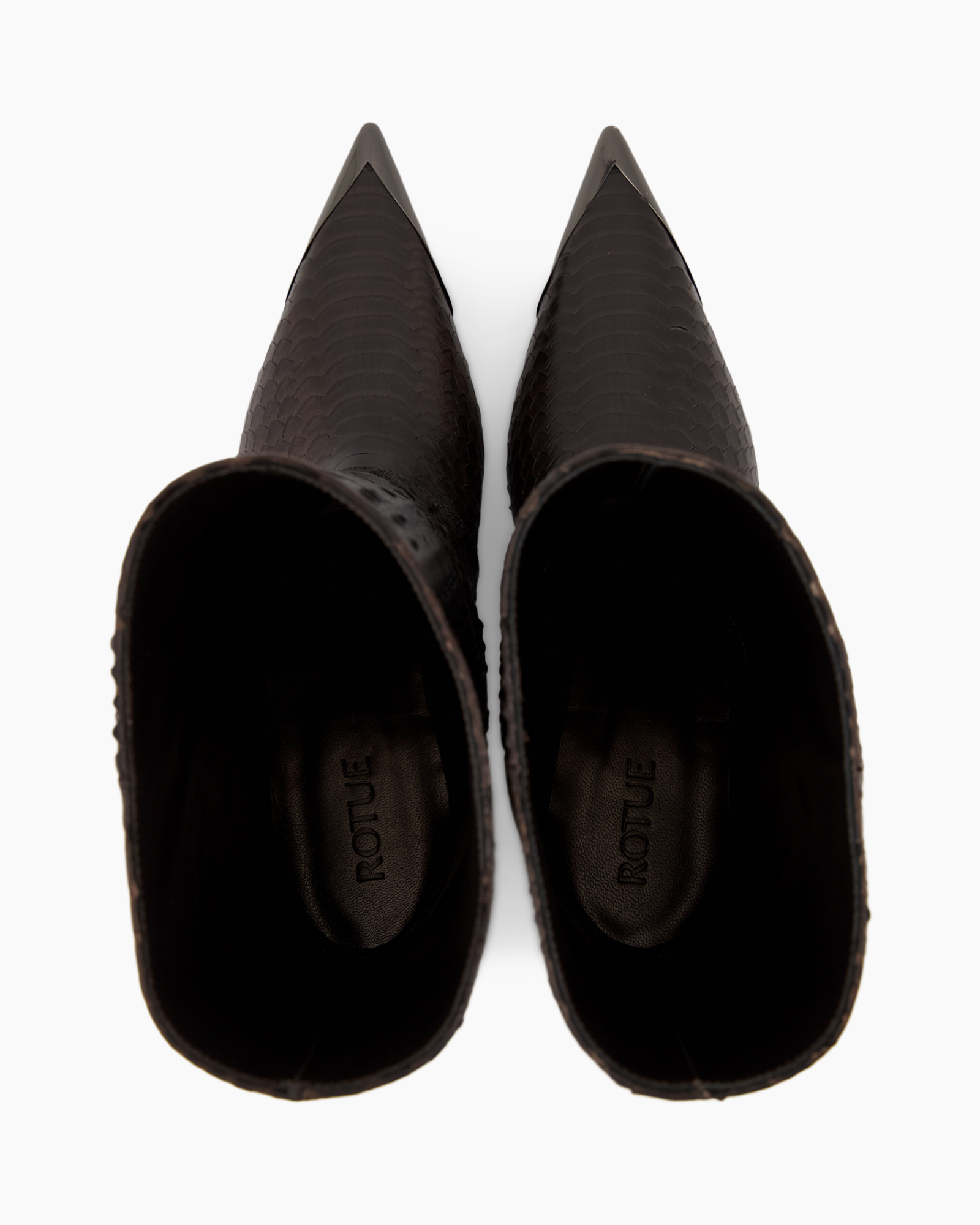 boots, ankle boots, square toe, black, textured leather