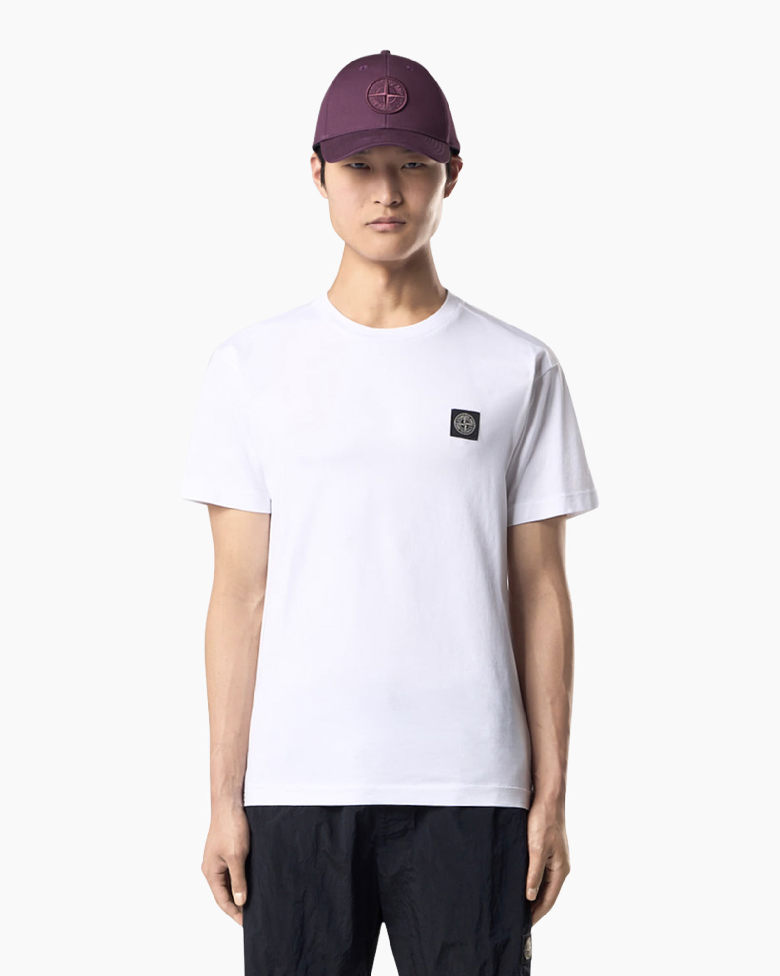 T-Shirt, Cap, Hat, Baseball Cap, Person