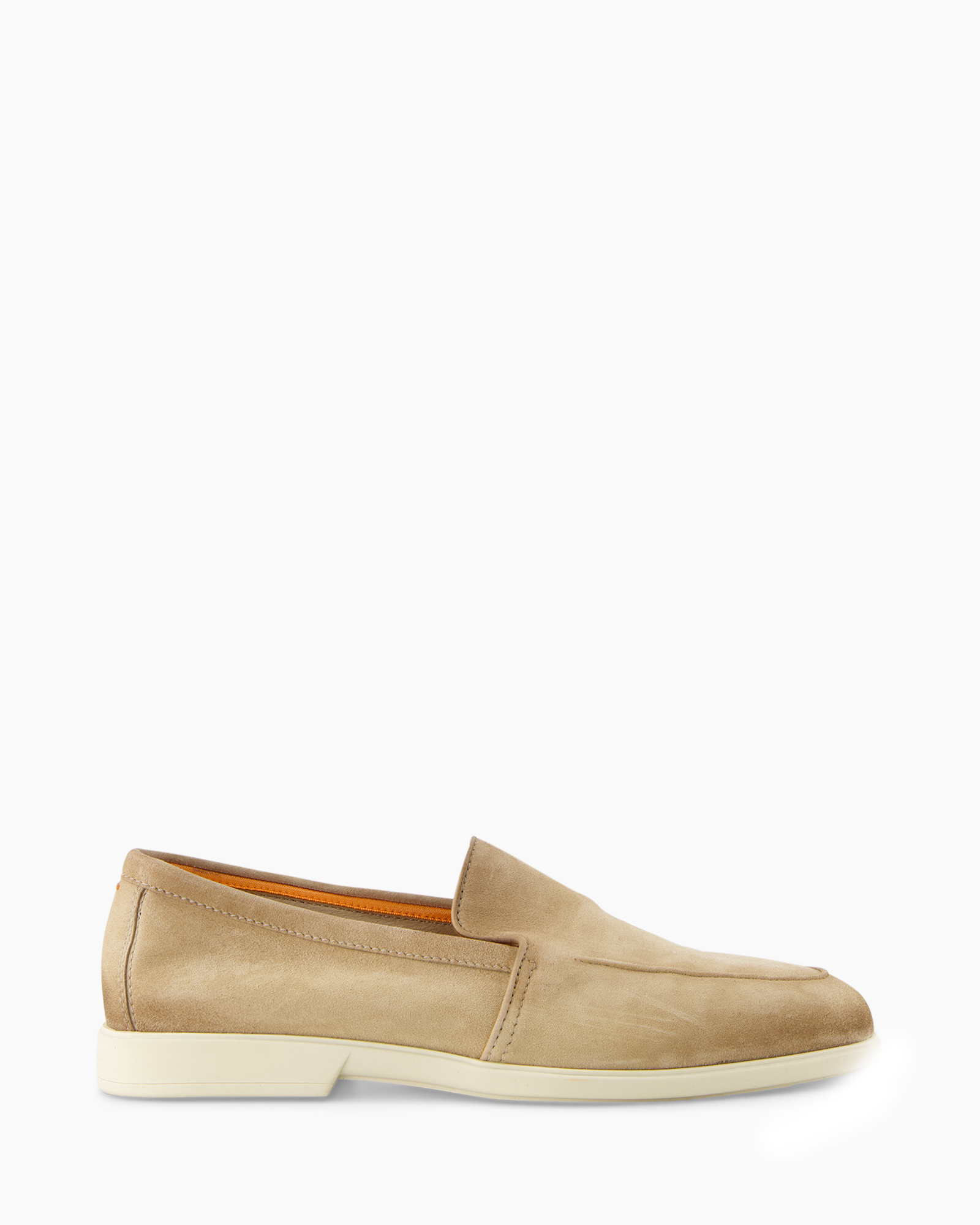 loafers, driving loafers, suede, beige, slip-on