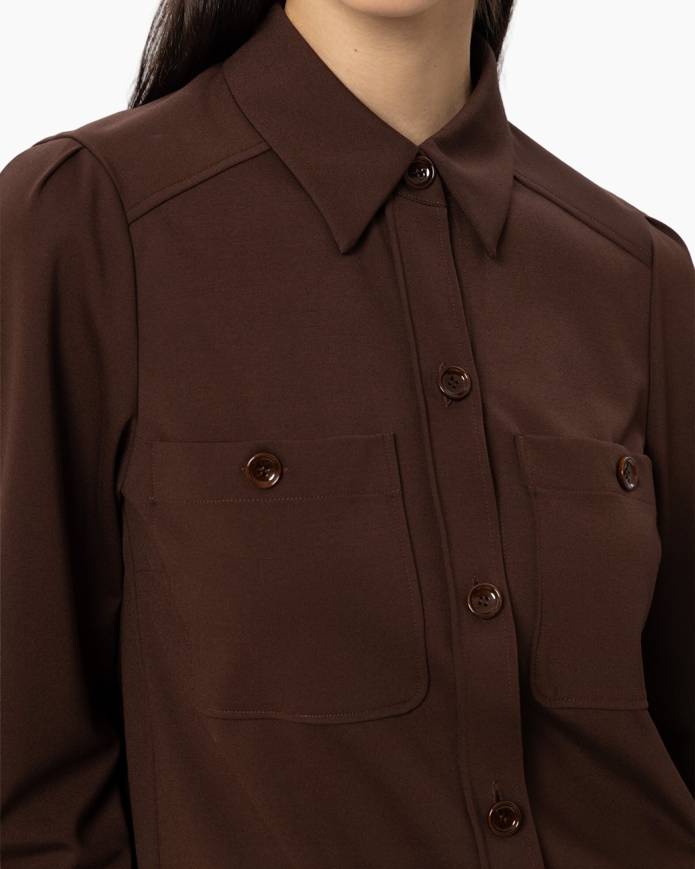 shirt, button-down, pockets, collared, long-sleeve