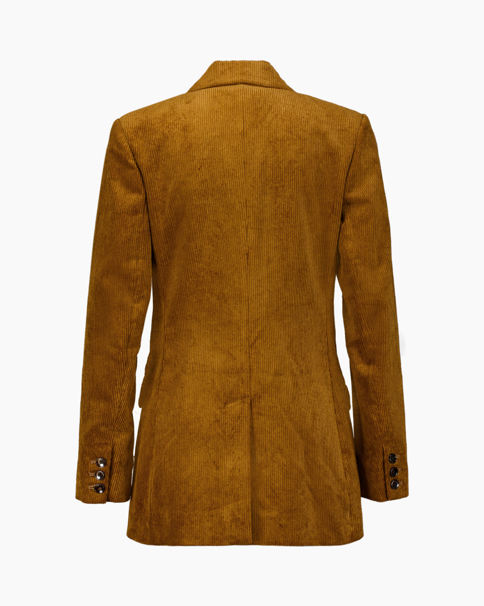 corduroy, blazer, double-breasted, brown, pockets