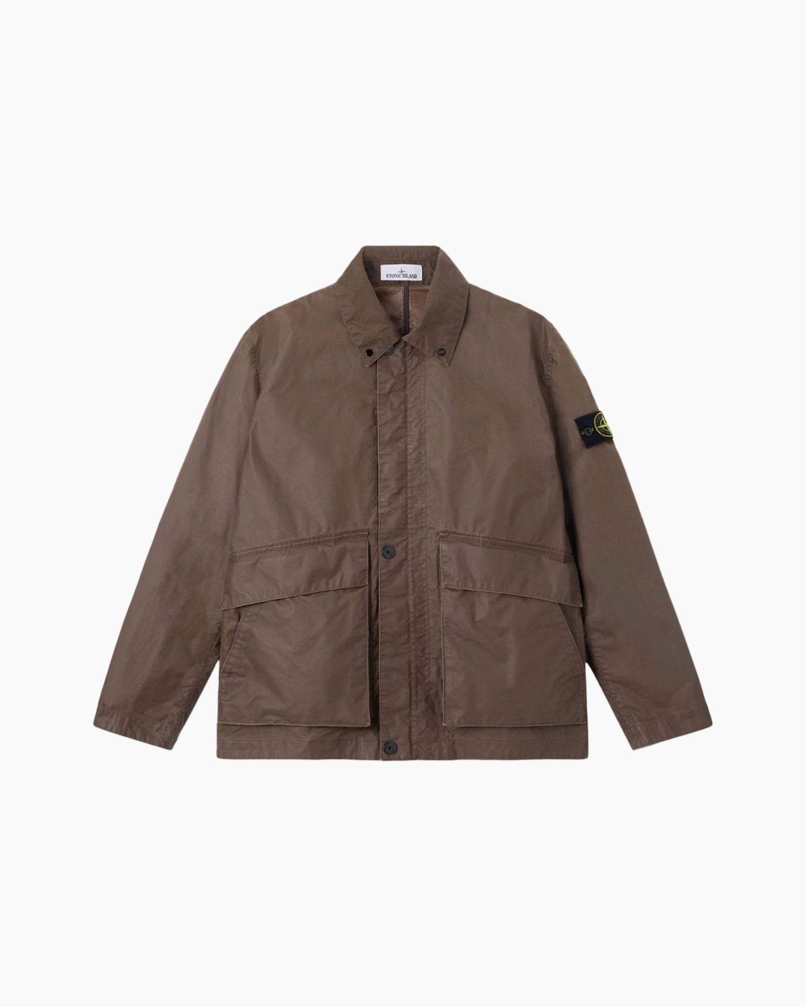 jacket, coat, brown, pockets, zip or button front