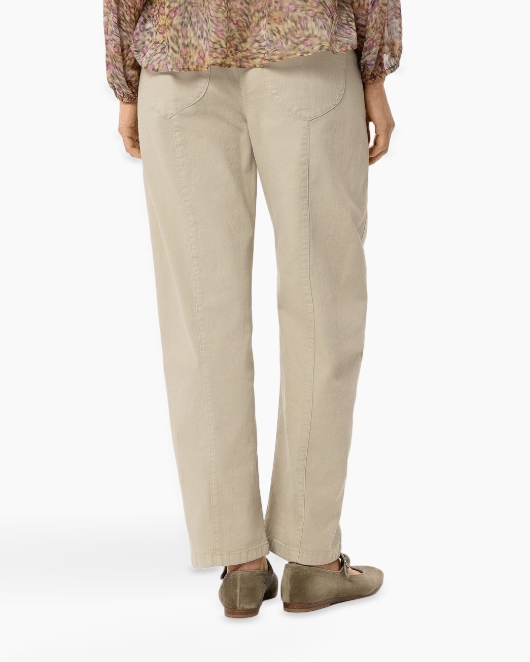 khaki pants, beige trousers, pants, straight leg, ankle length