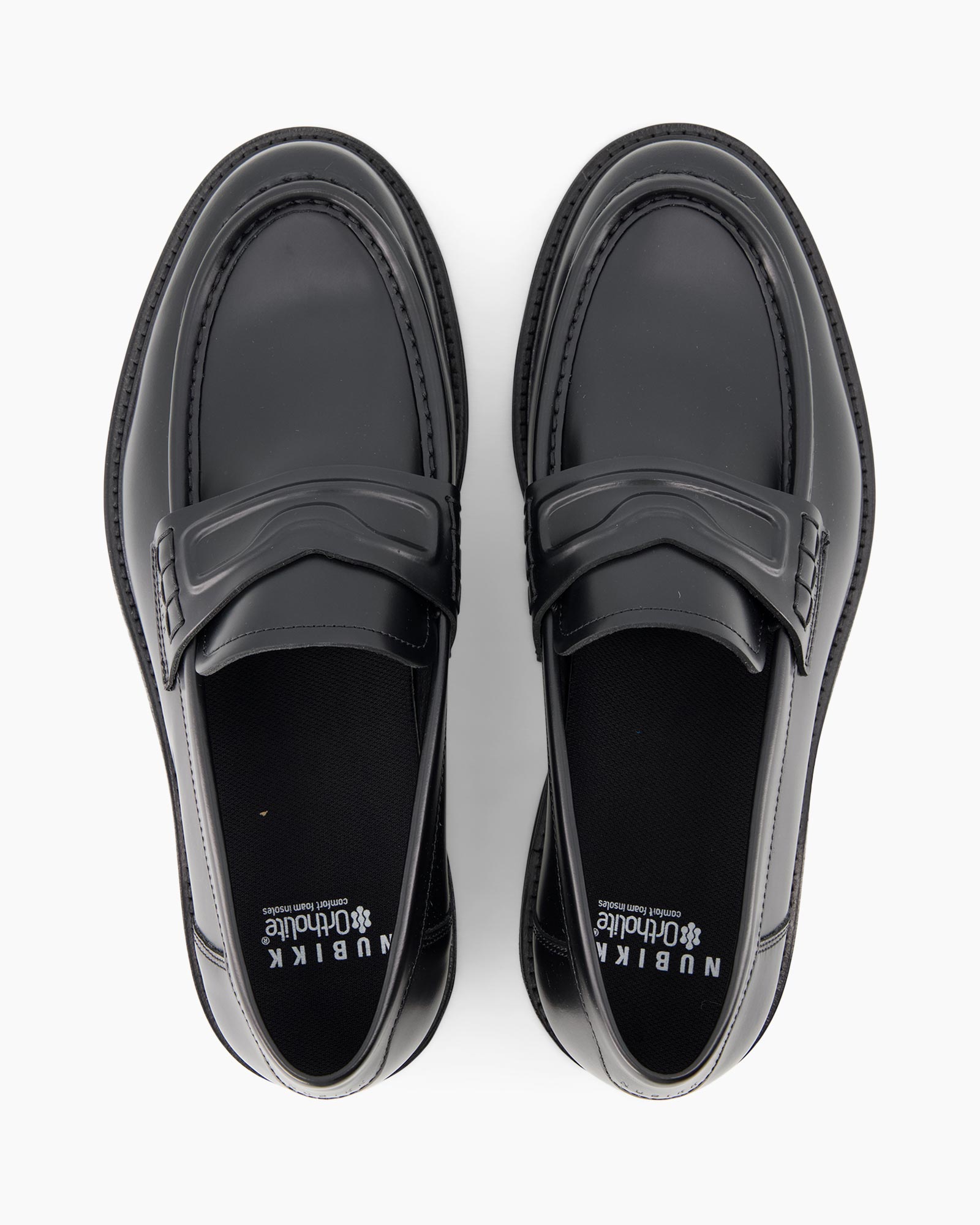 loafer, slip-on, dark gray, leather, shoe straps