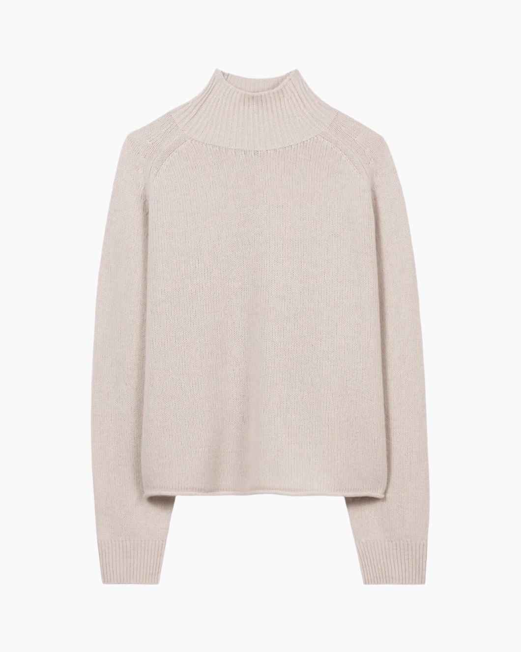 sweater, knit, turtleneck, beige, pullover