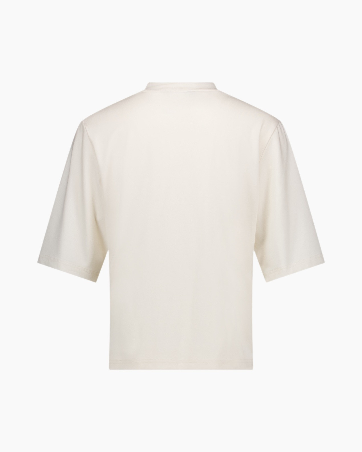 t-shirt, long sleeve, crew neck, plain, light color