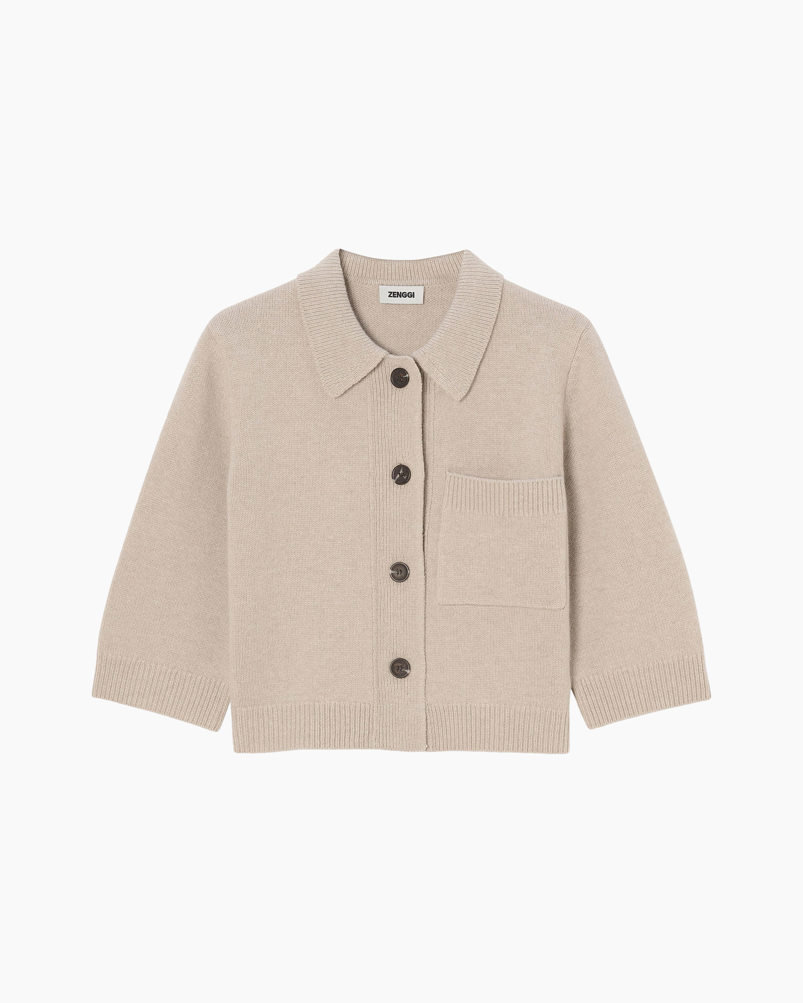 cardigan, knit, beige, button-down, pocket