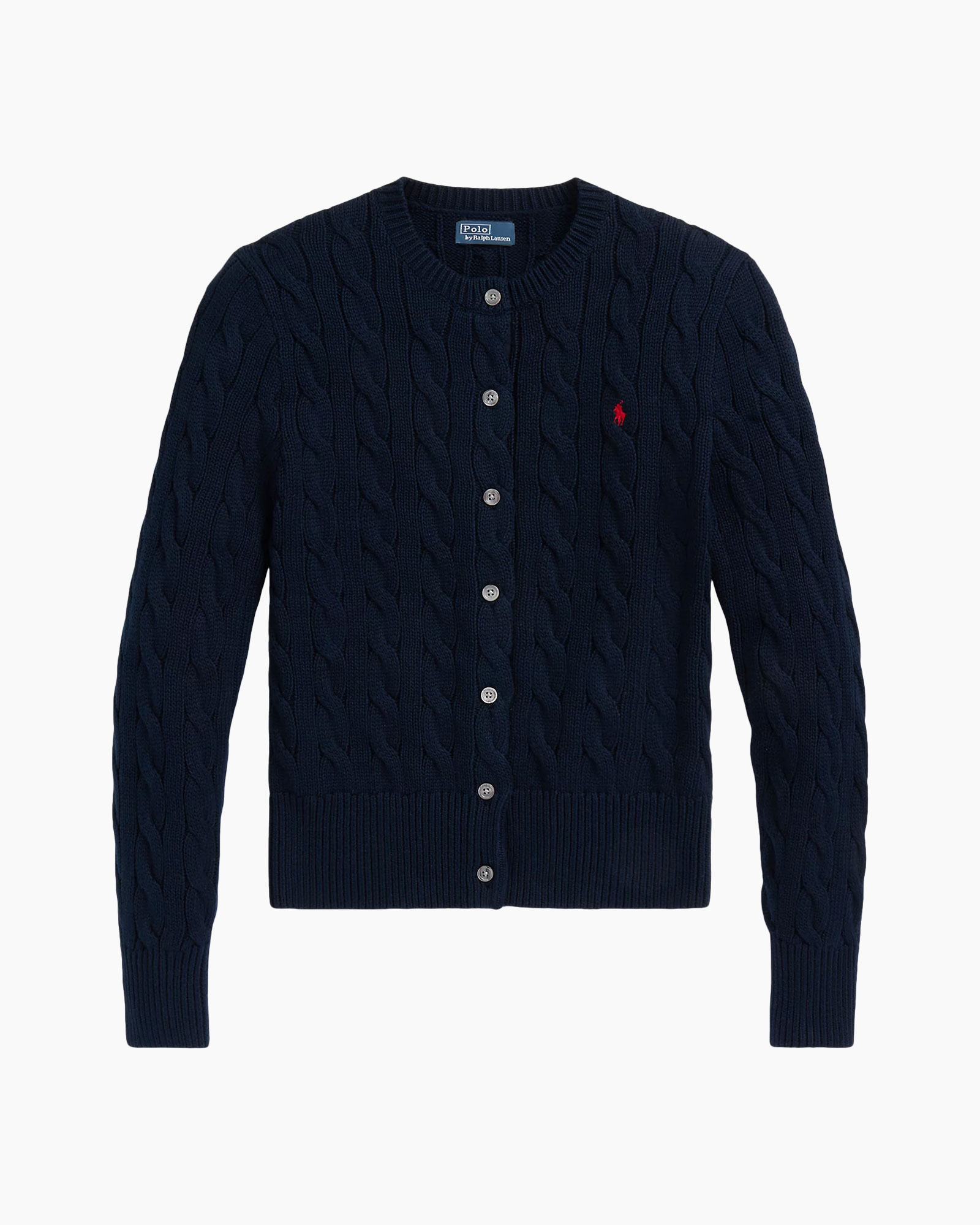 cardigan, knit, navy, cable knit, button-up