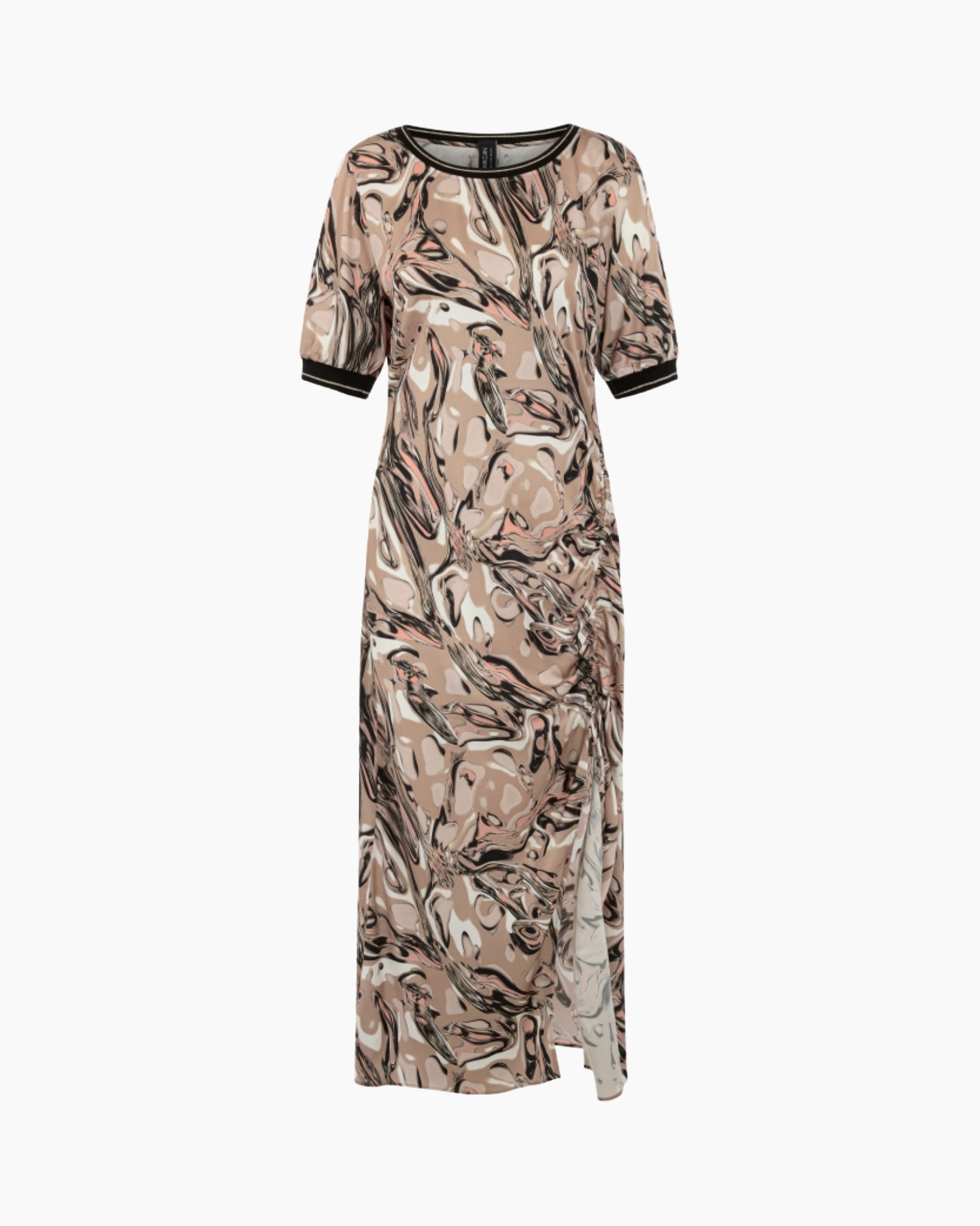 dress, maternity? wait, pattern, abstract, maxi, kimono, short-sleeve?