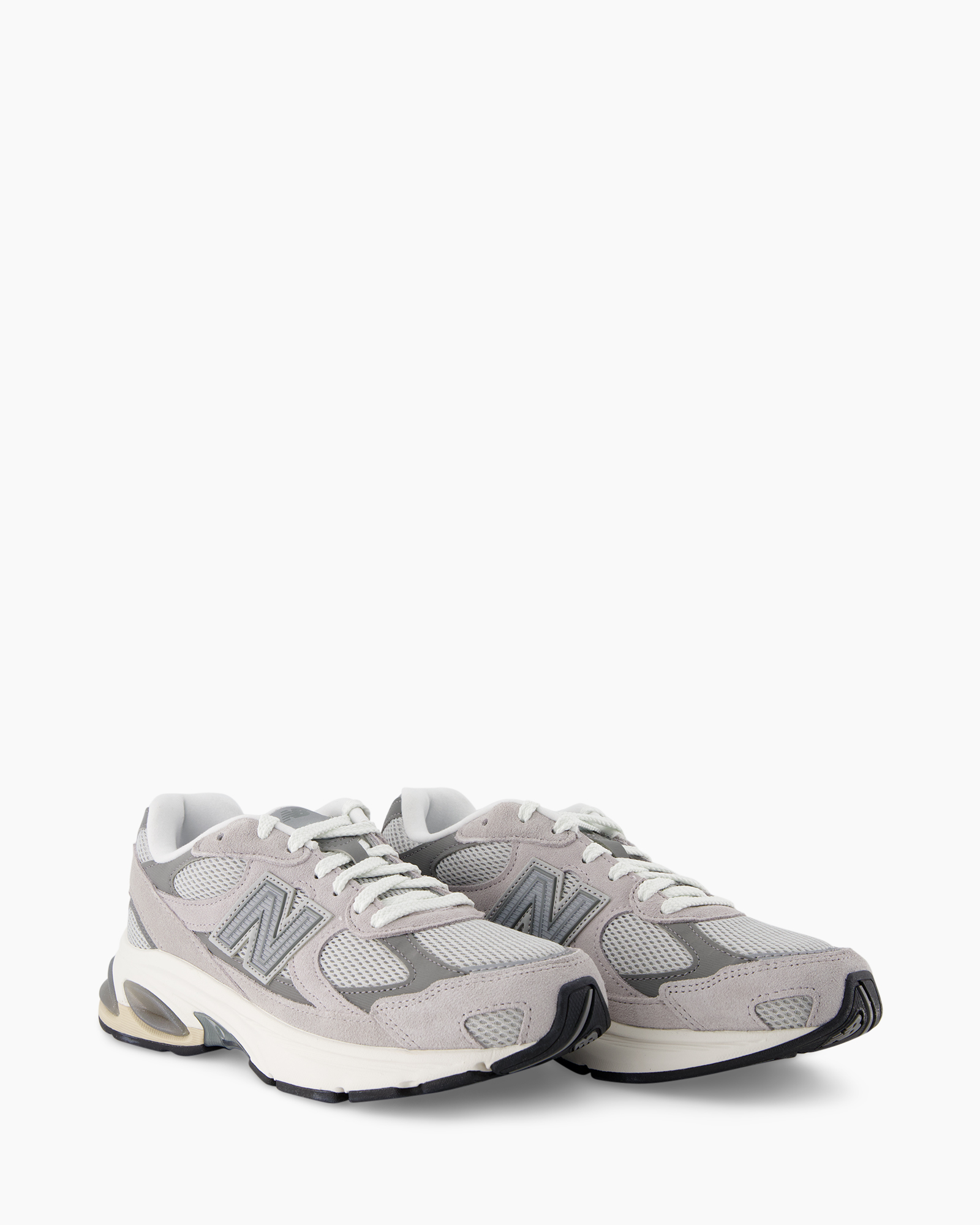 sneaker, athletic shoe, mesh, gray, rounded sole