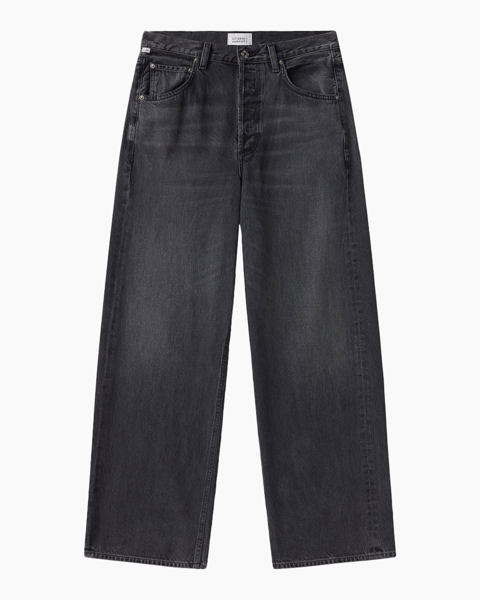 jeans, denim, wide-leg, dark wash, pants