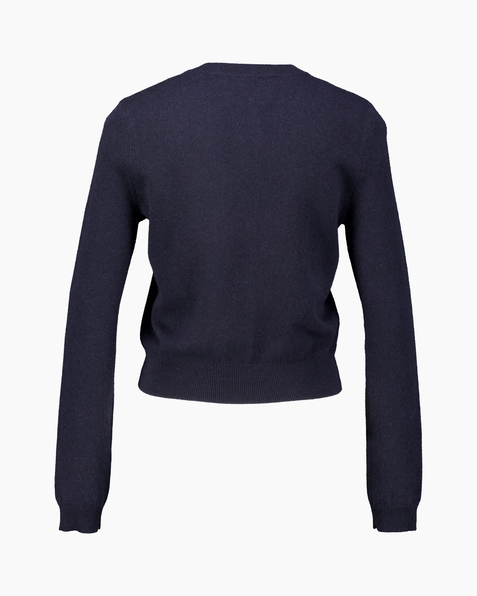 sweater, knitwear, long sleeves, navy, crew neck