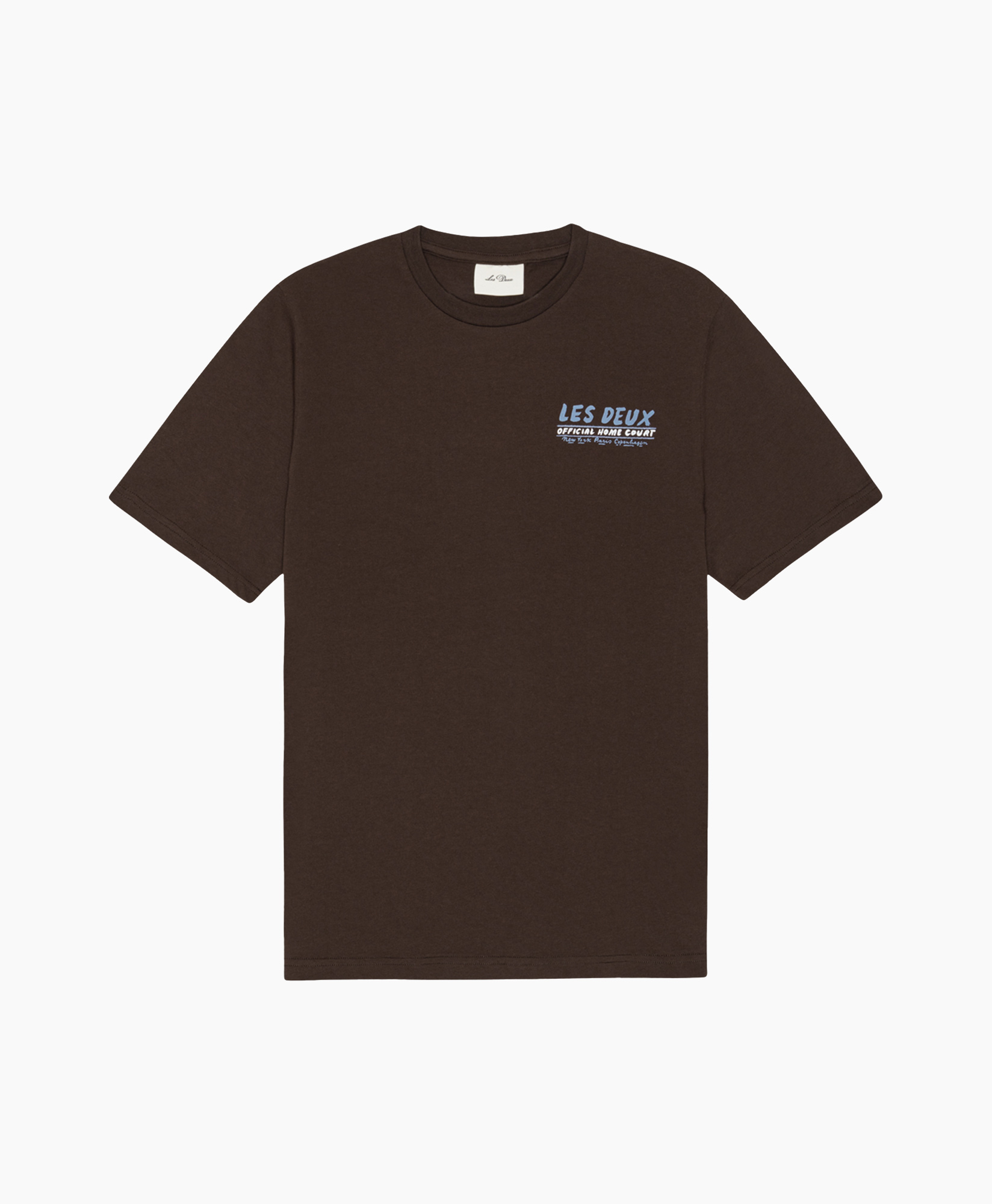 t-shirt, graphic tee, brown, short sleeves, print design