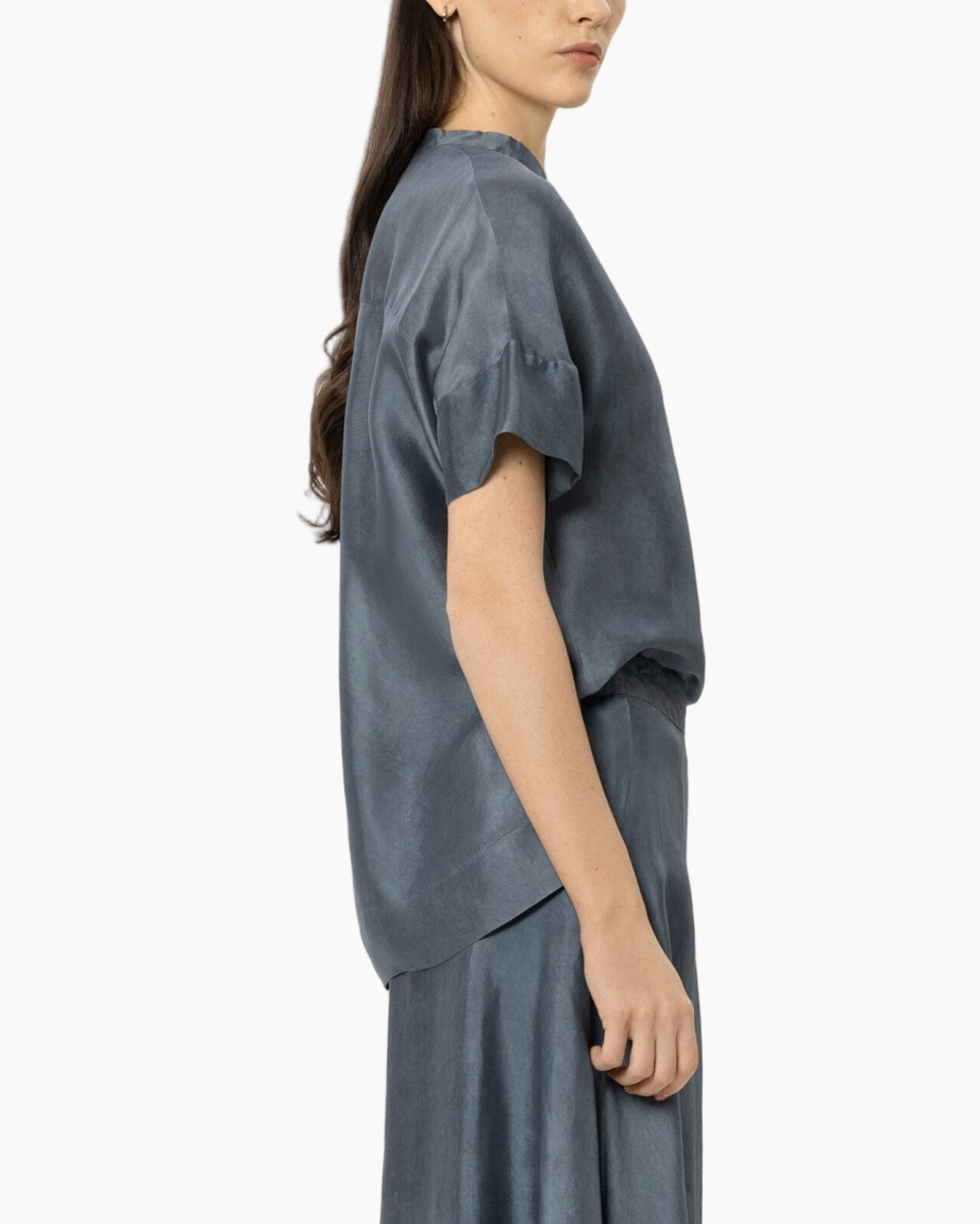 top, short_sleeve, linen, blue_gray, loose_fit