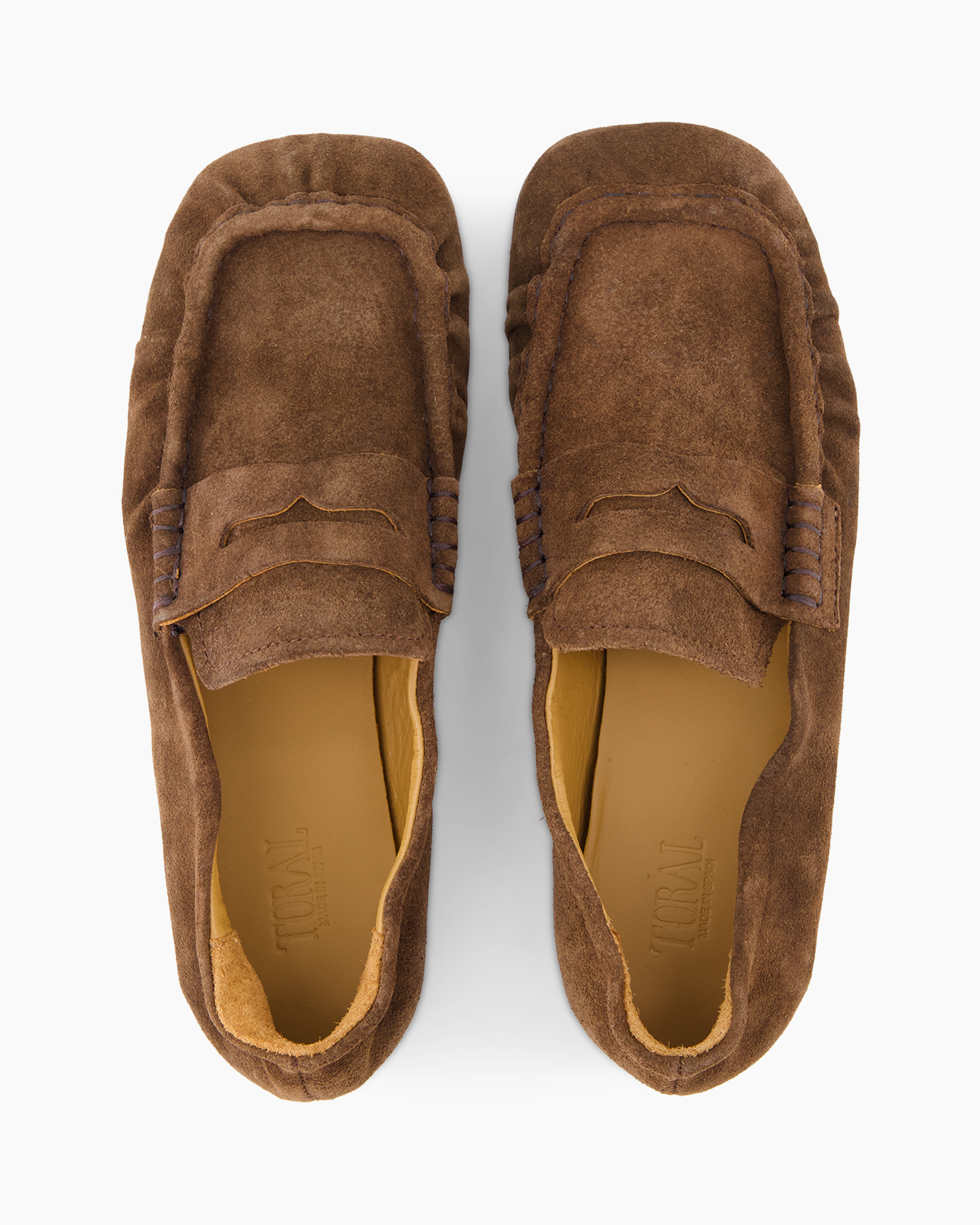 loafers, moccasins, suede, brown, slip-on